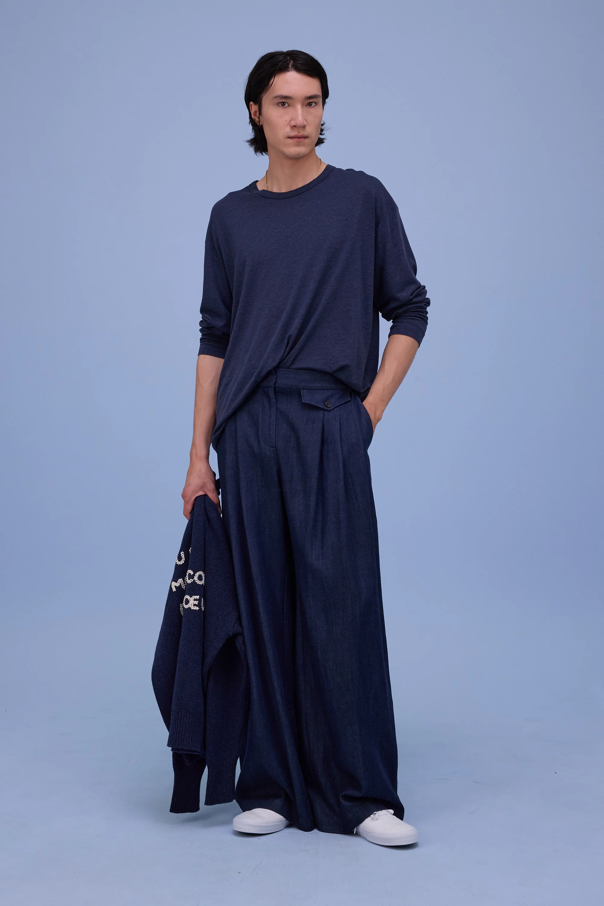 Guy broek in soft denim - Image 3