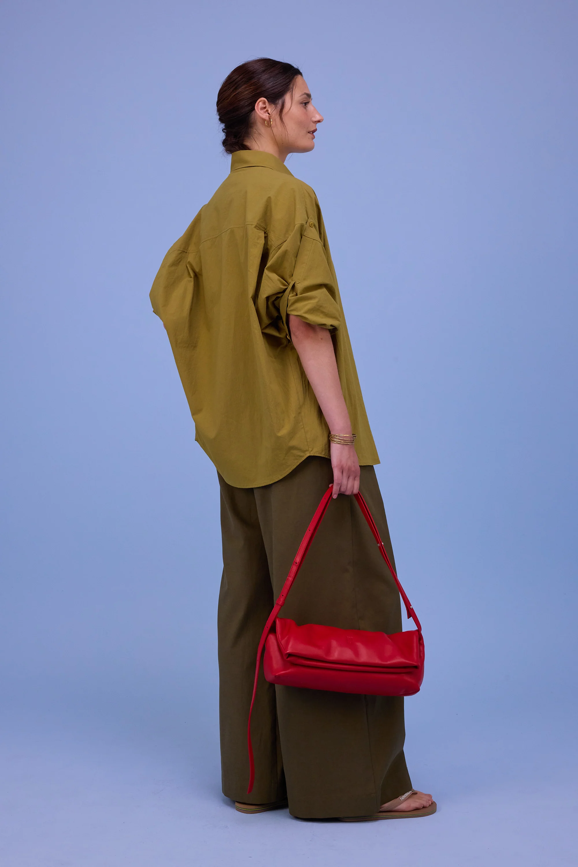 Harper hemd in moss - Image 3
