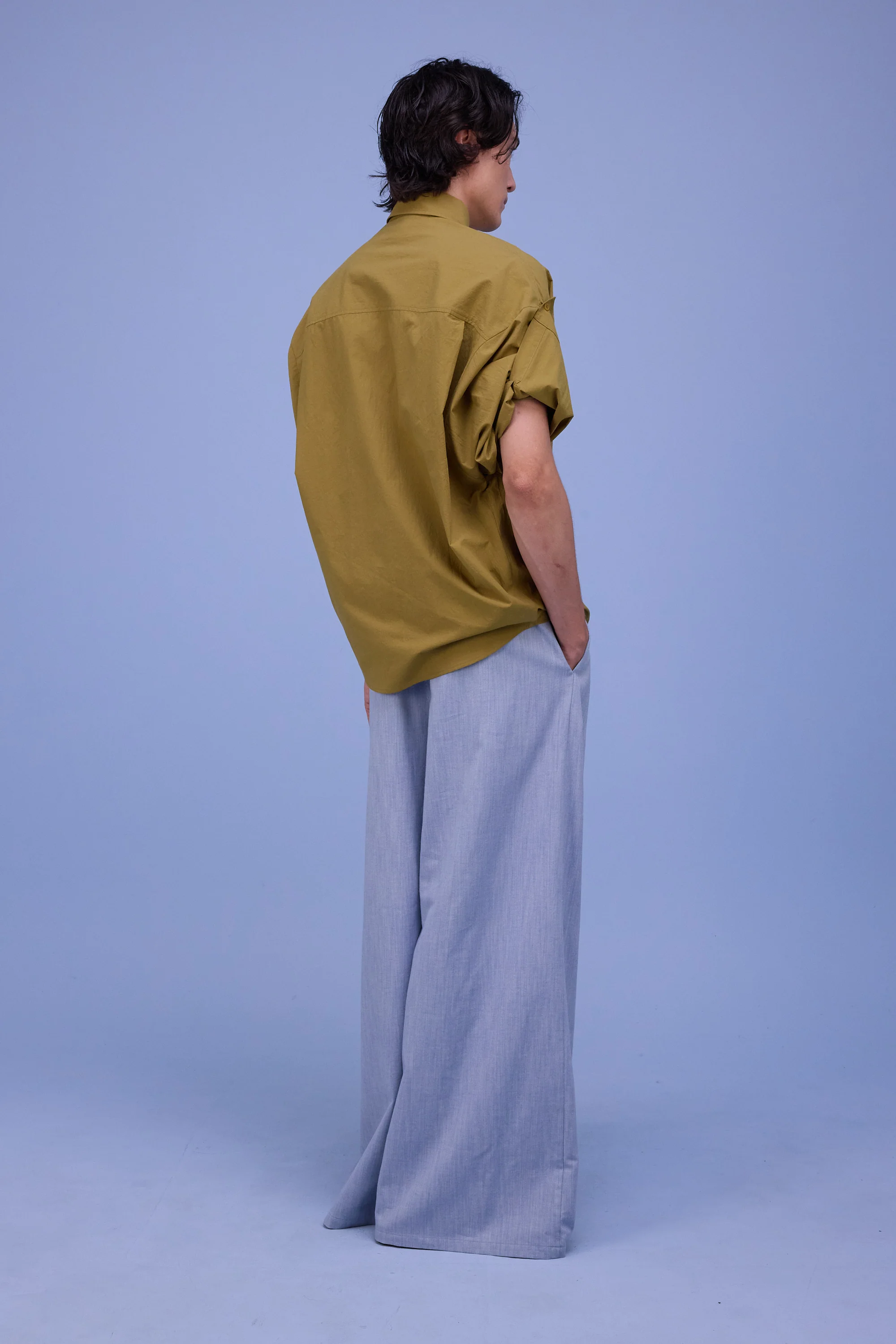 Harper hemd in moss - Image 4