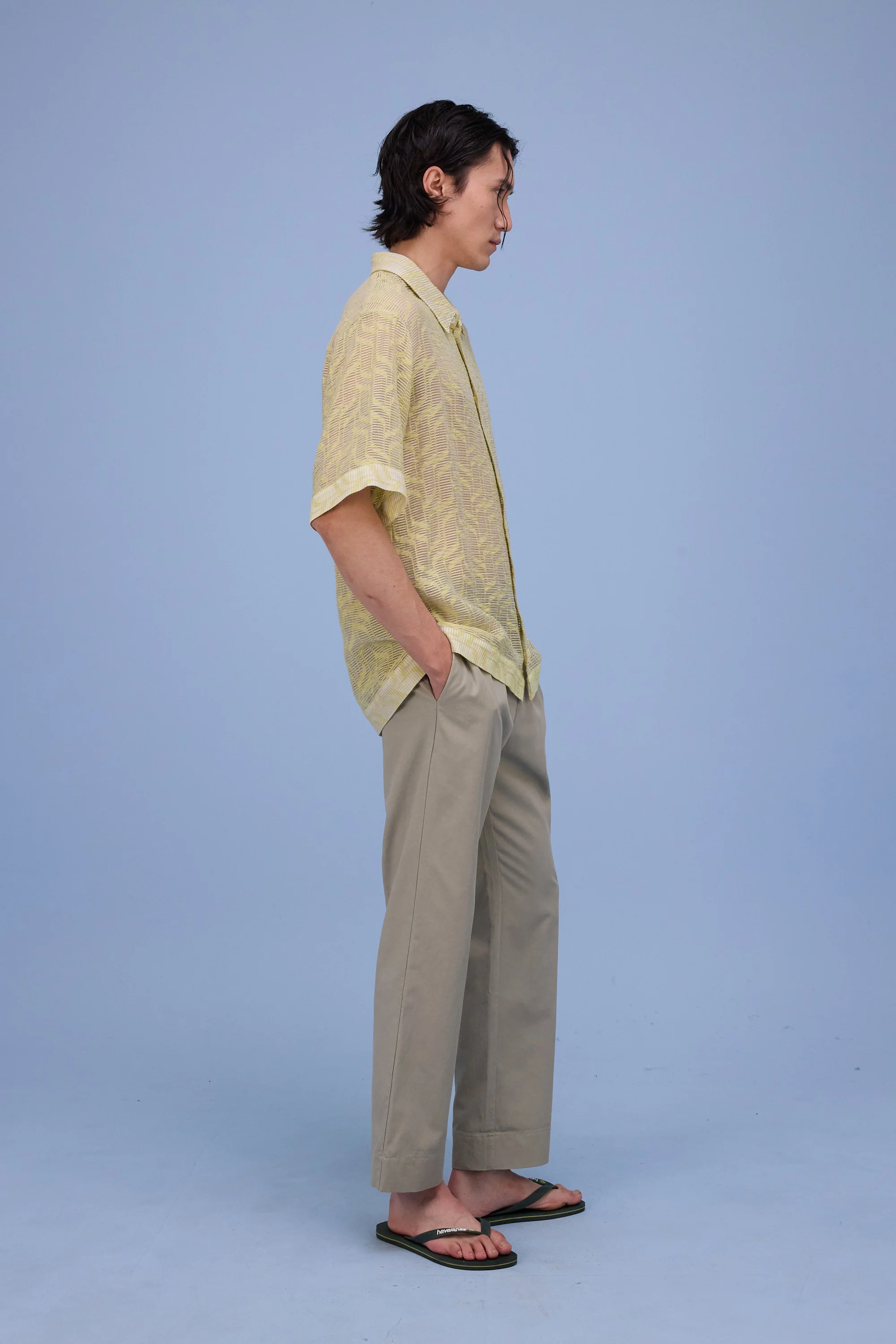 Henk broek in dust sage - Image 7