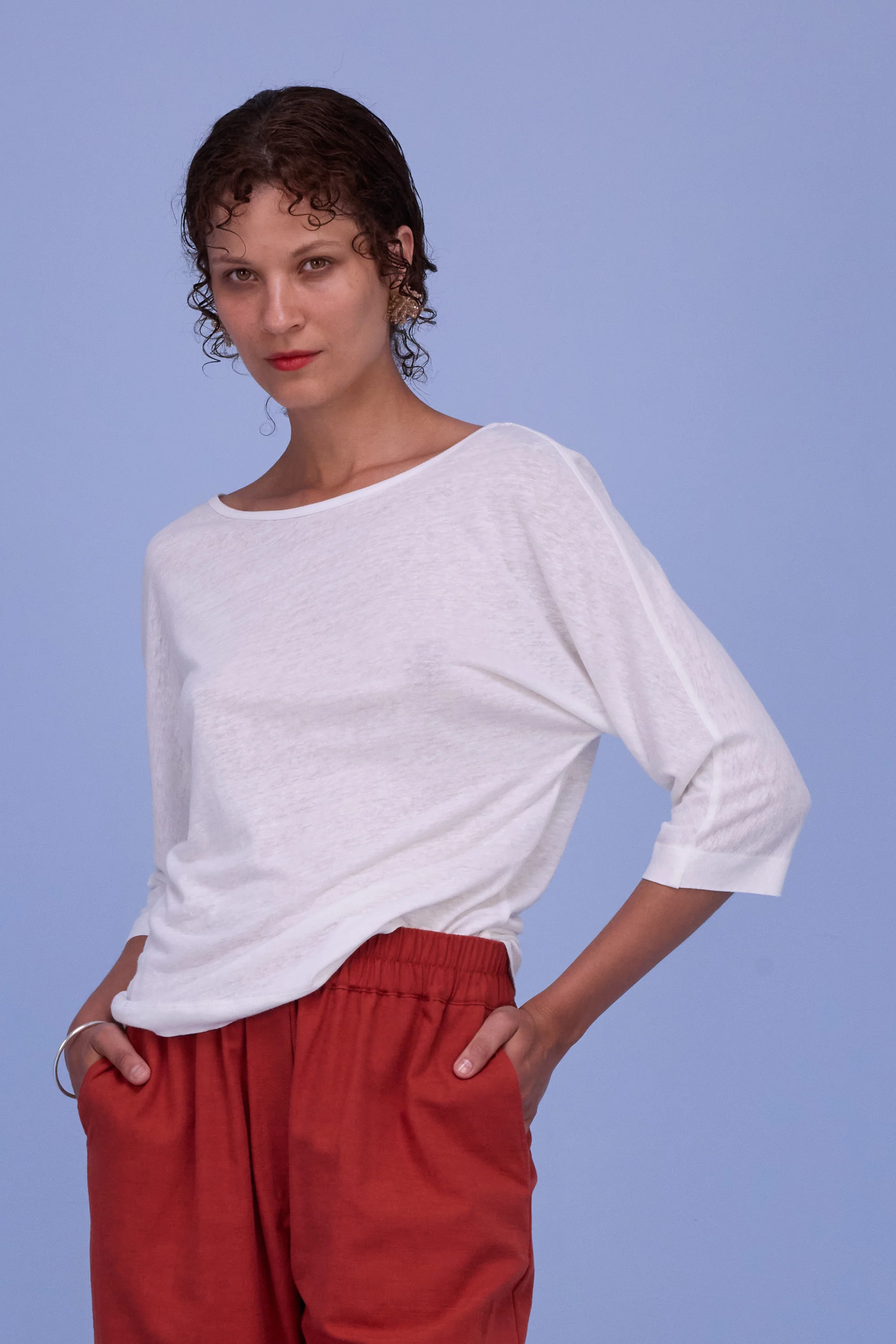 Ilana wit T-shirt