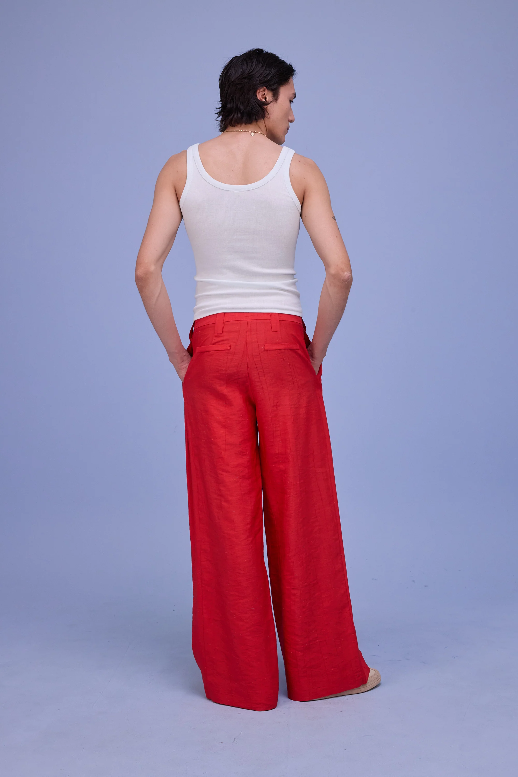 Guy broek in fiesta red santoso - Image 4