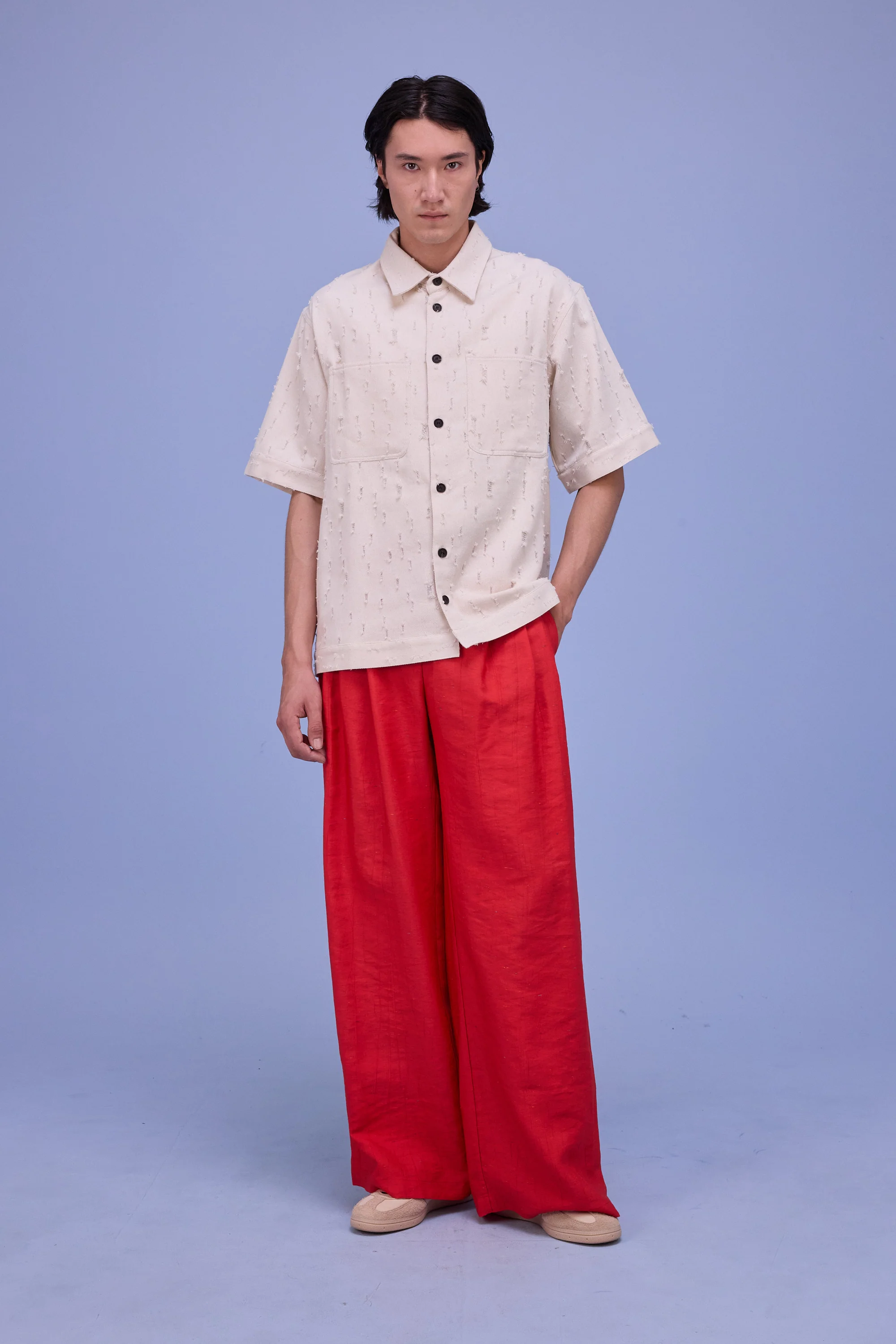 Guy broek in fiesta red santoso - Image 8