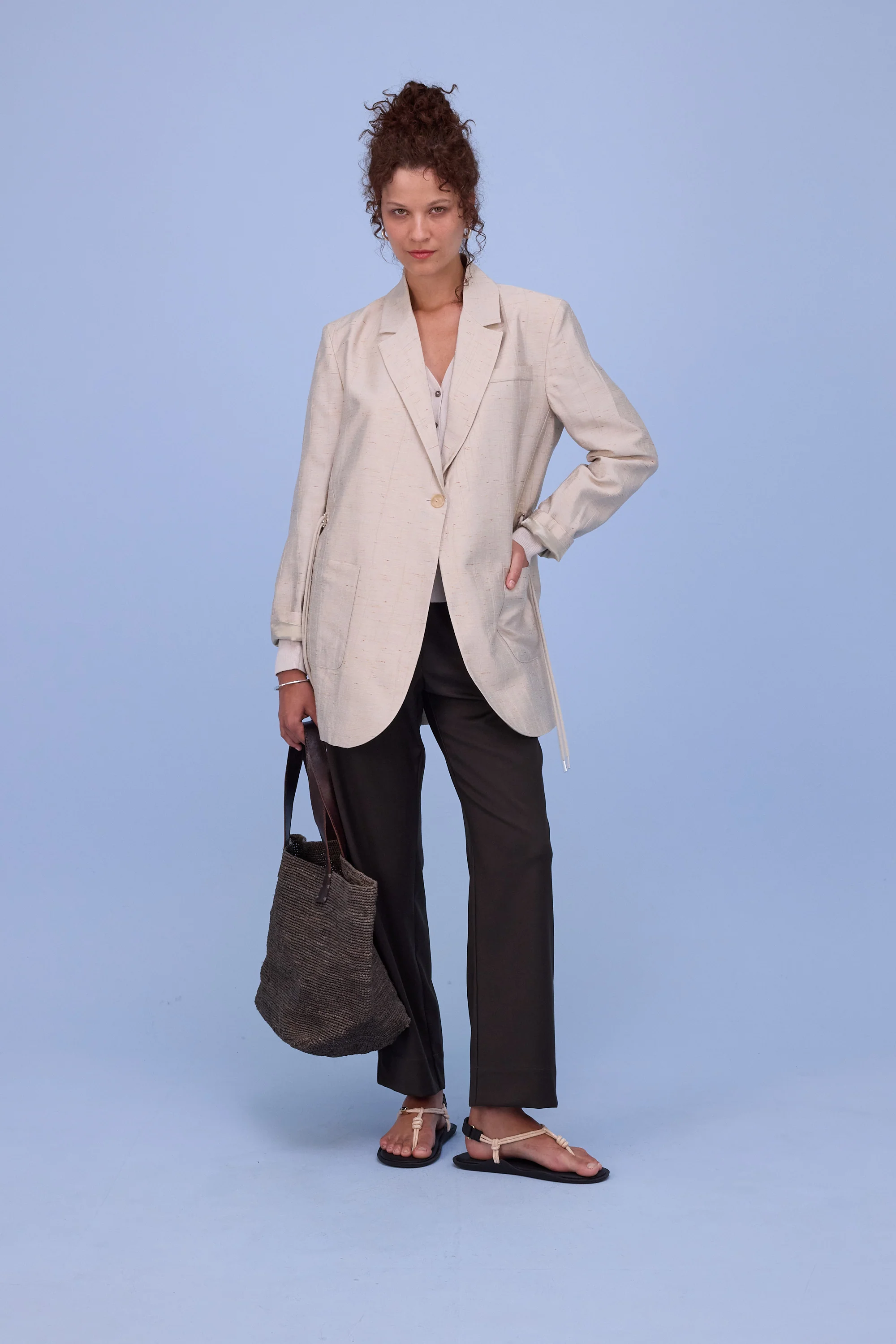 Gons broek in black olive - Image 6