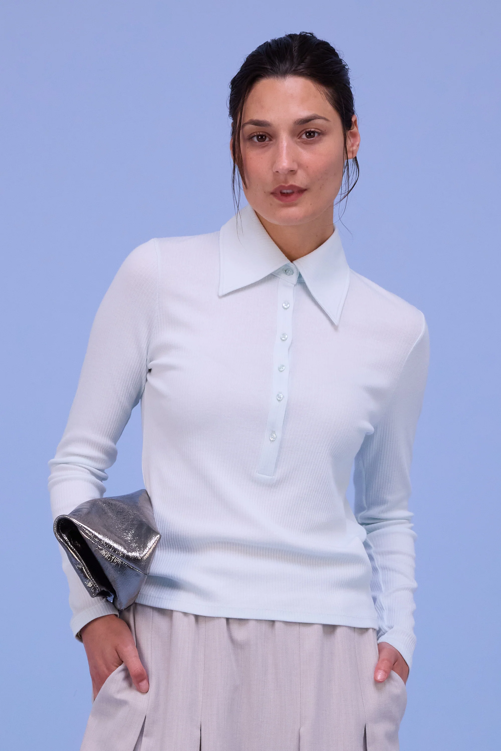 Gennaro handtas in metallic - Image 3