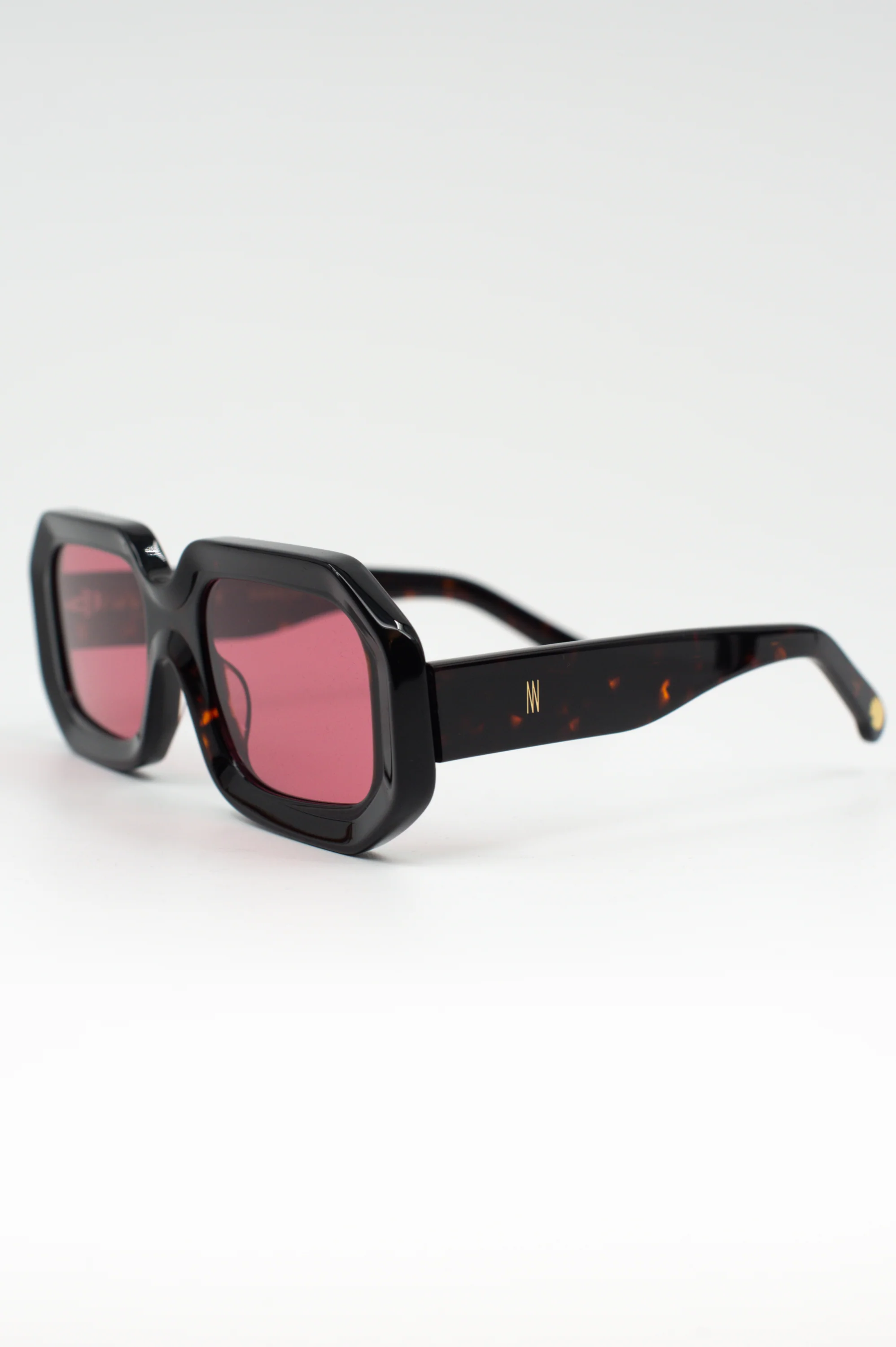 Jackie zonnebril in dark tortoise / cherry - Image 3