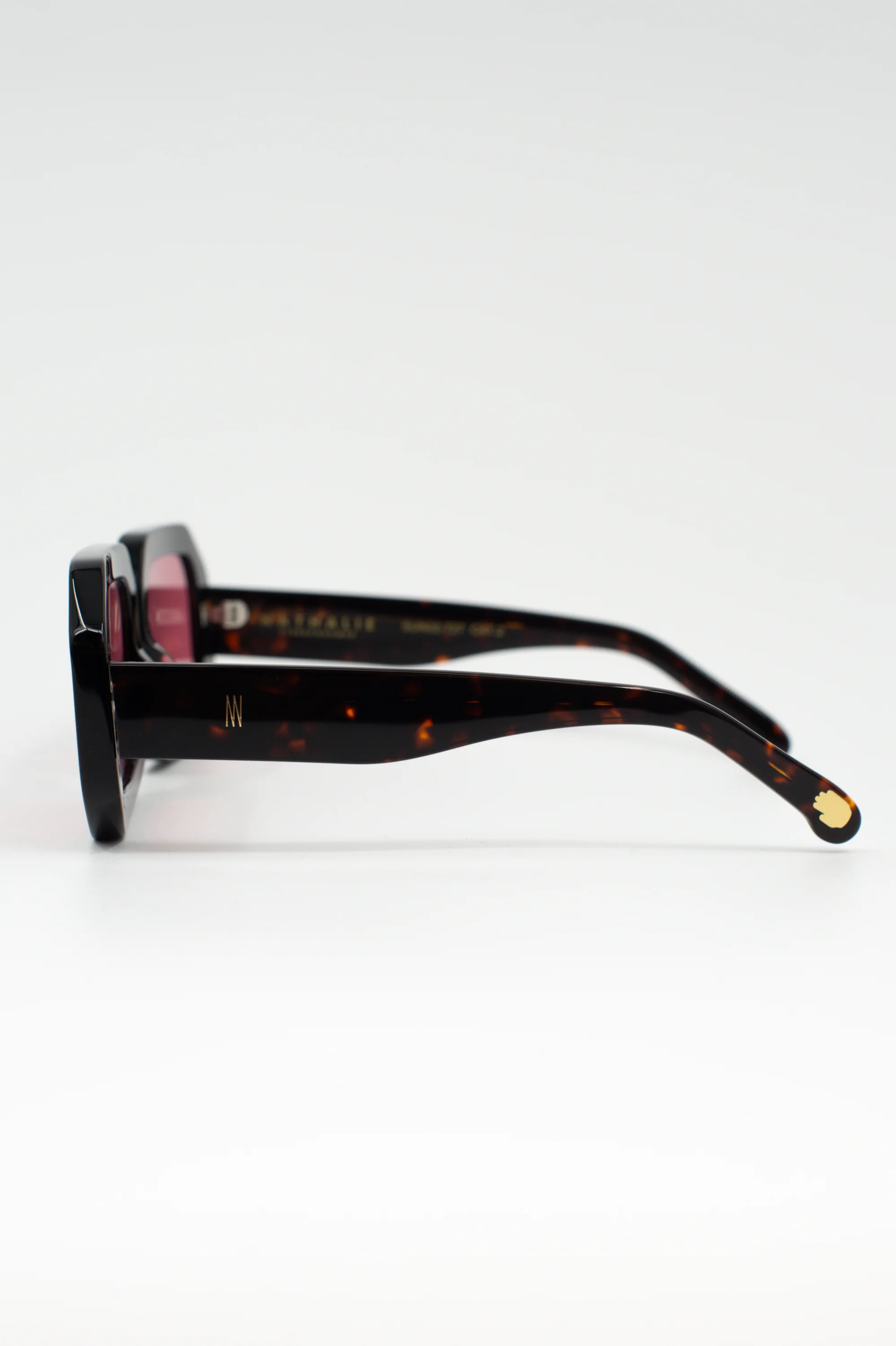 Jackie zonnebril in dark tortoise / cherry - Image 4