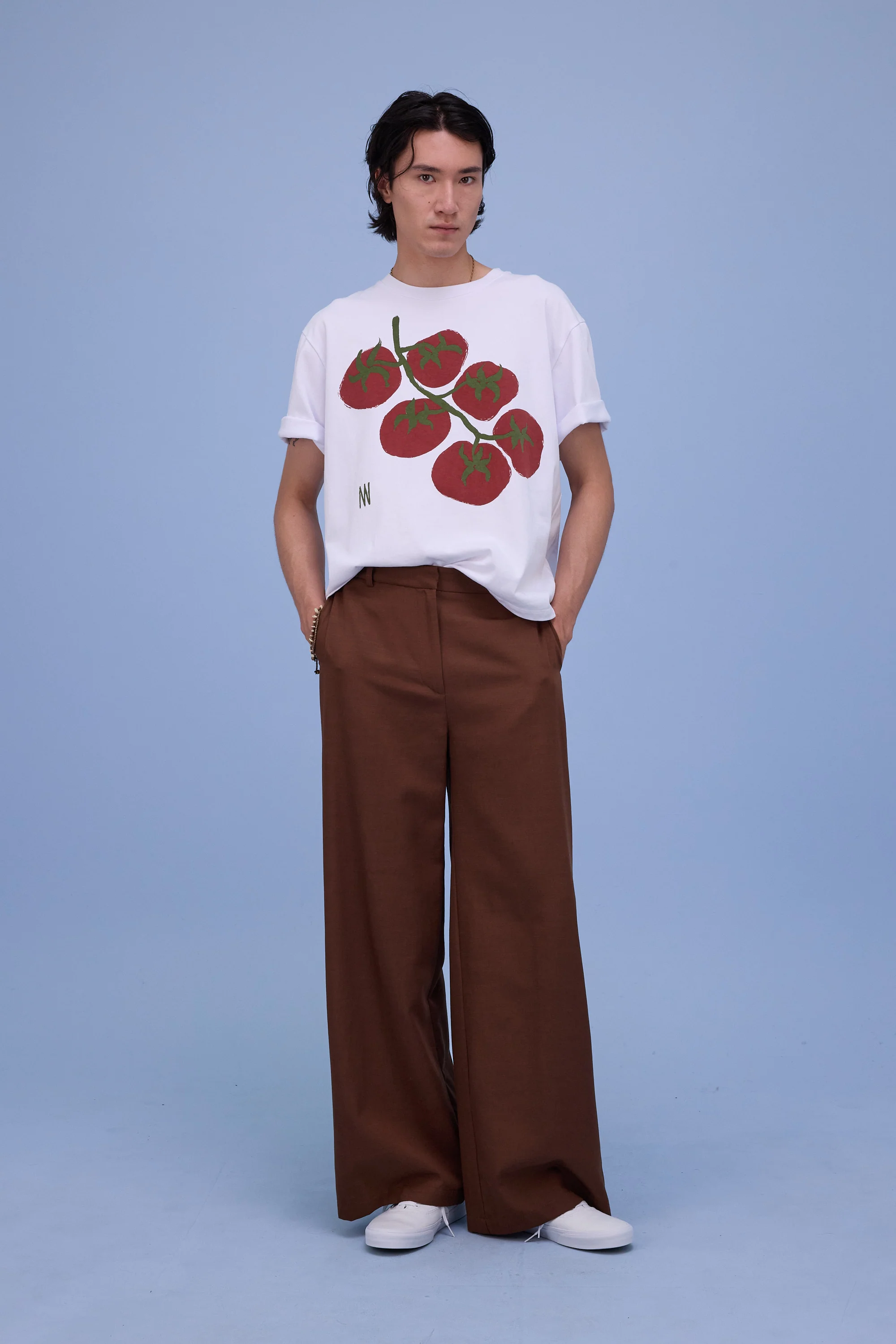 Haiden tomato T-shirt - Image 5
