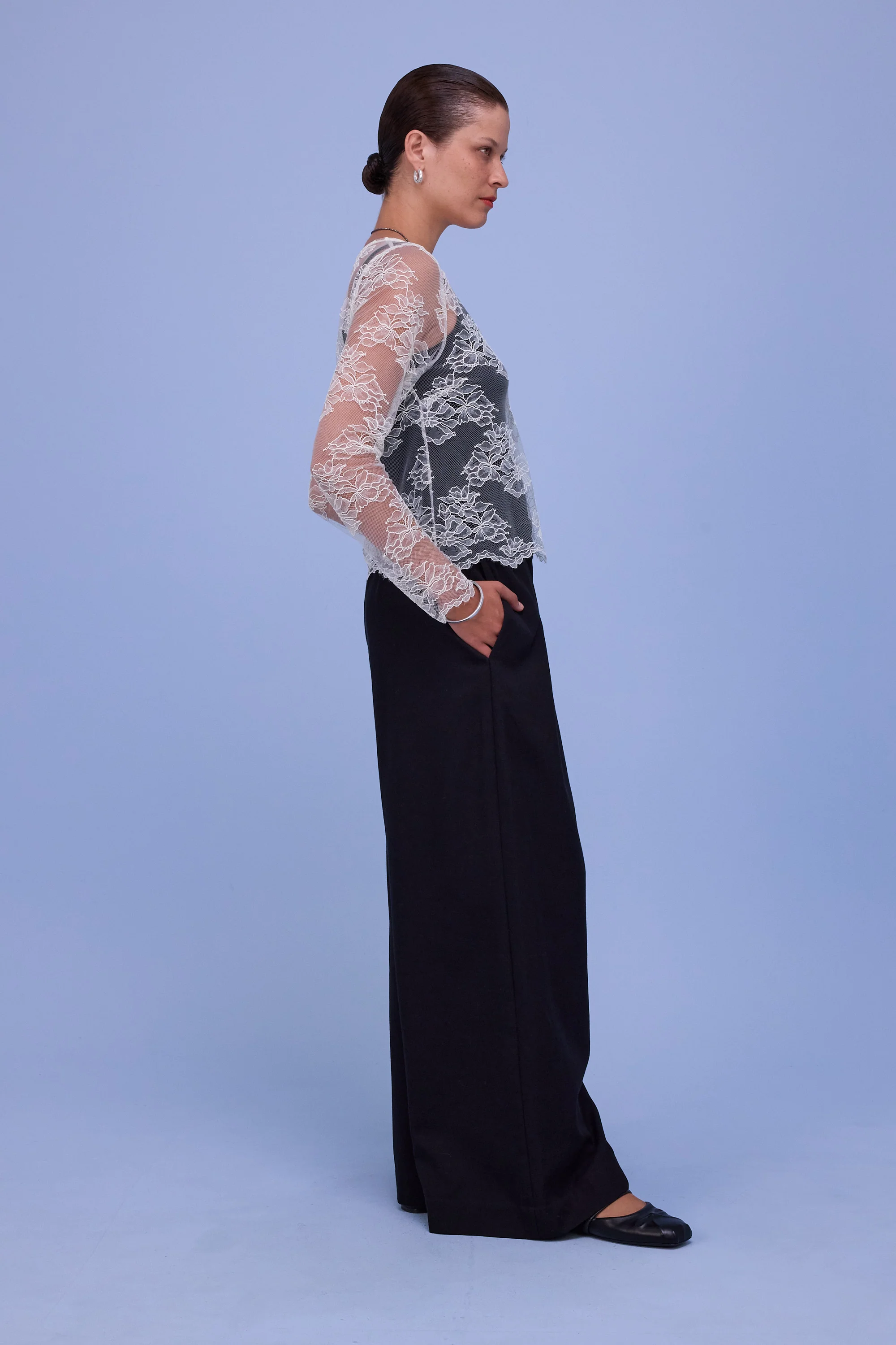 Hayes kanten T-shirt - Image 5