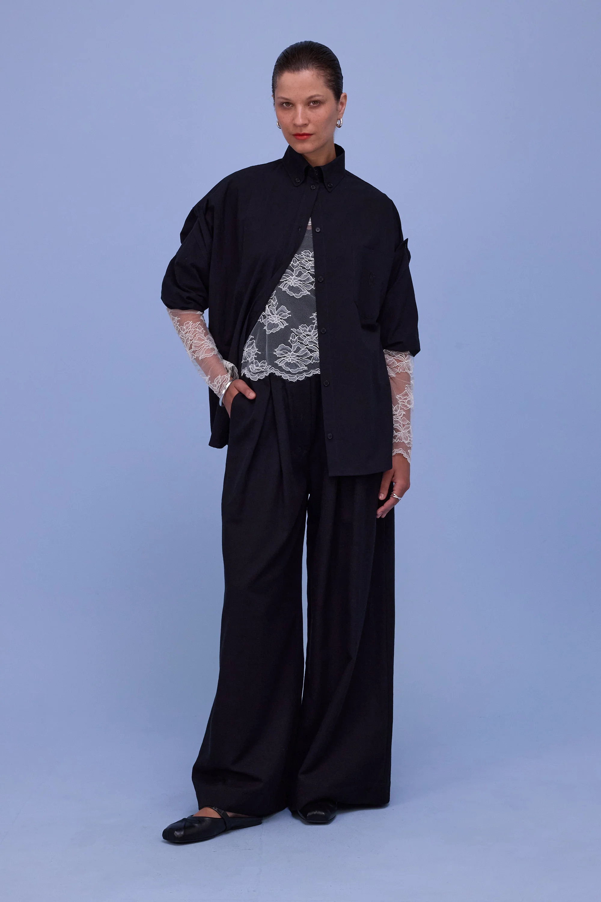 Hayes kanten T-shirt - Image 6