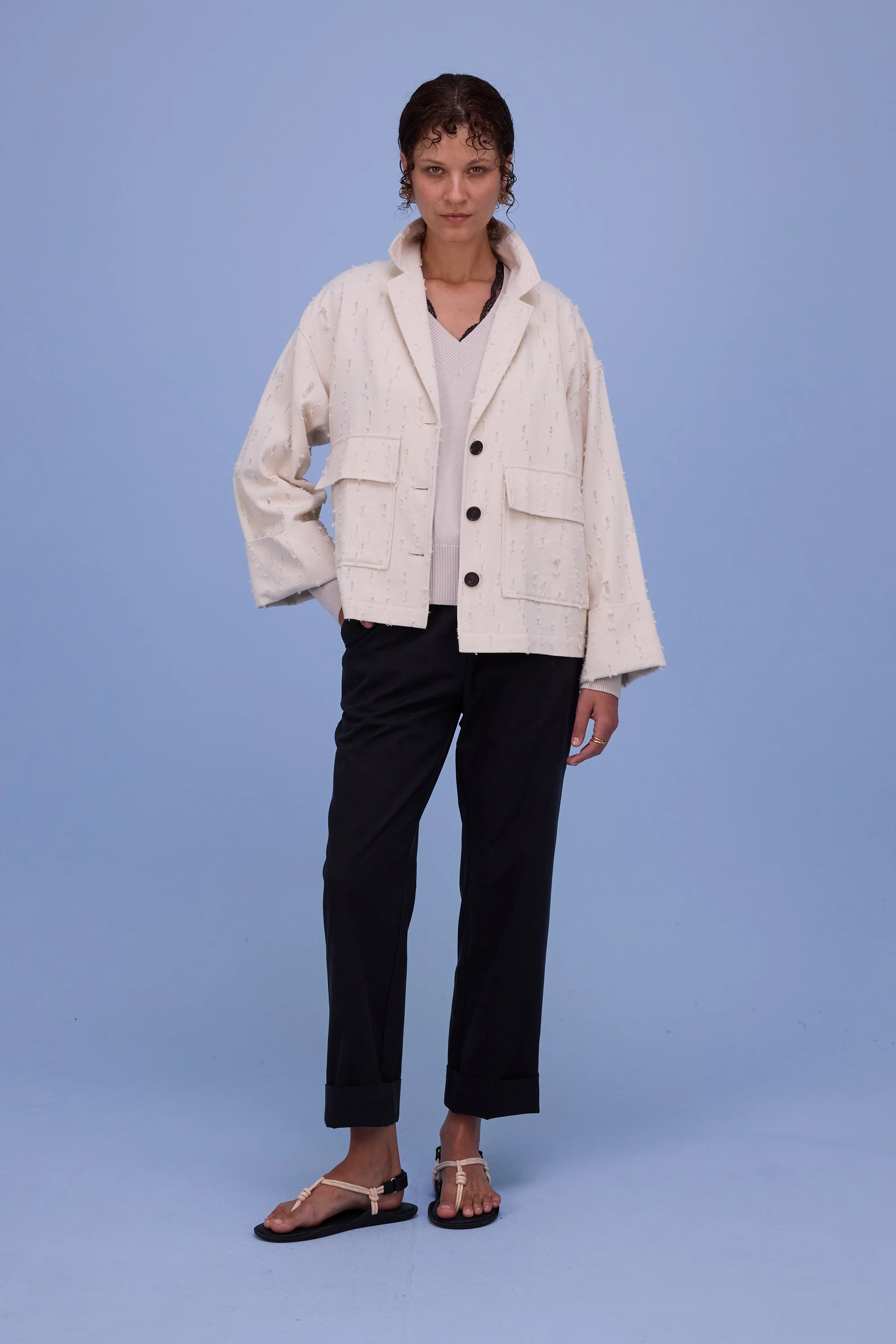 Hobart trui in almond - Image 7