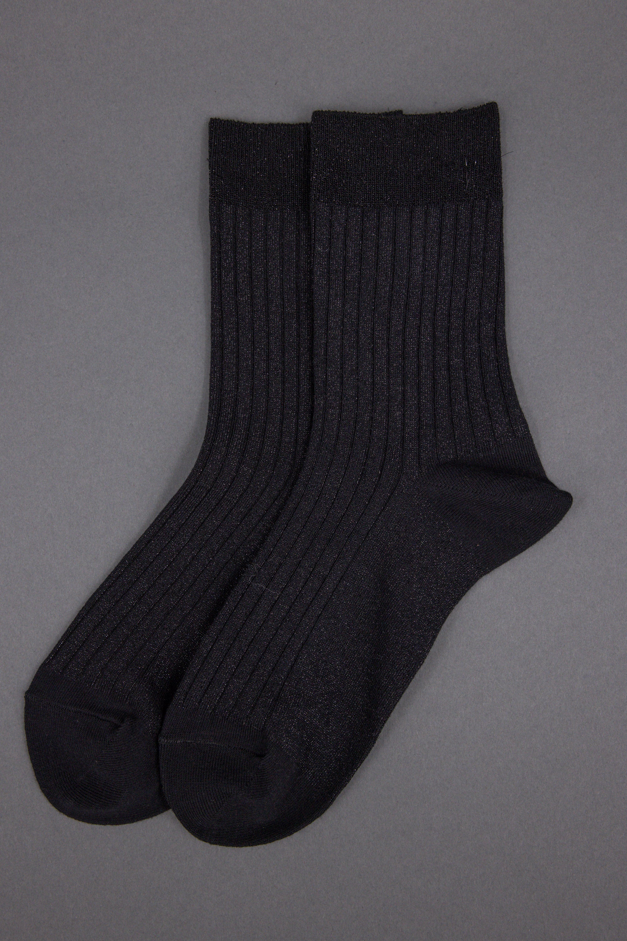 Gido lurex sok in black+black