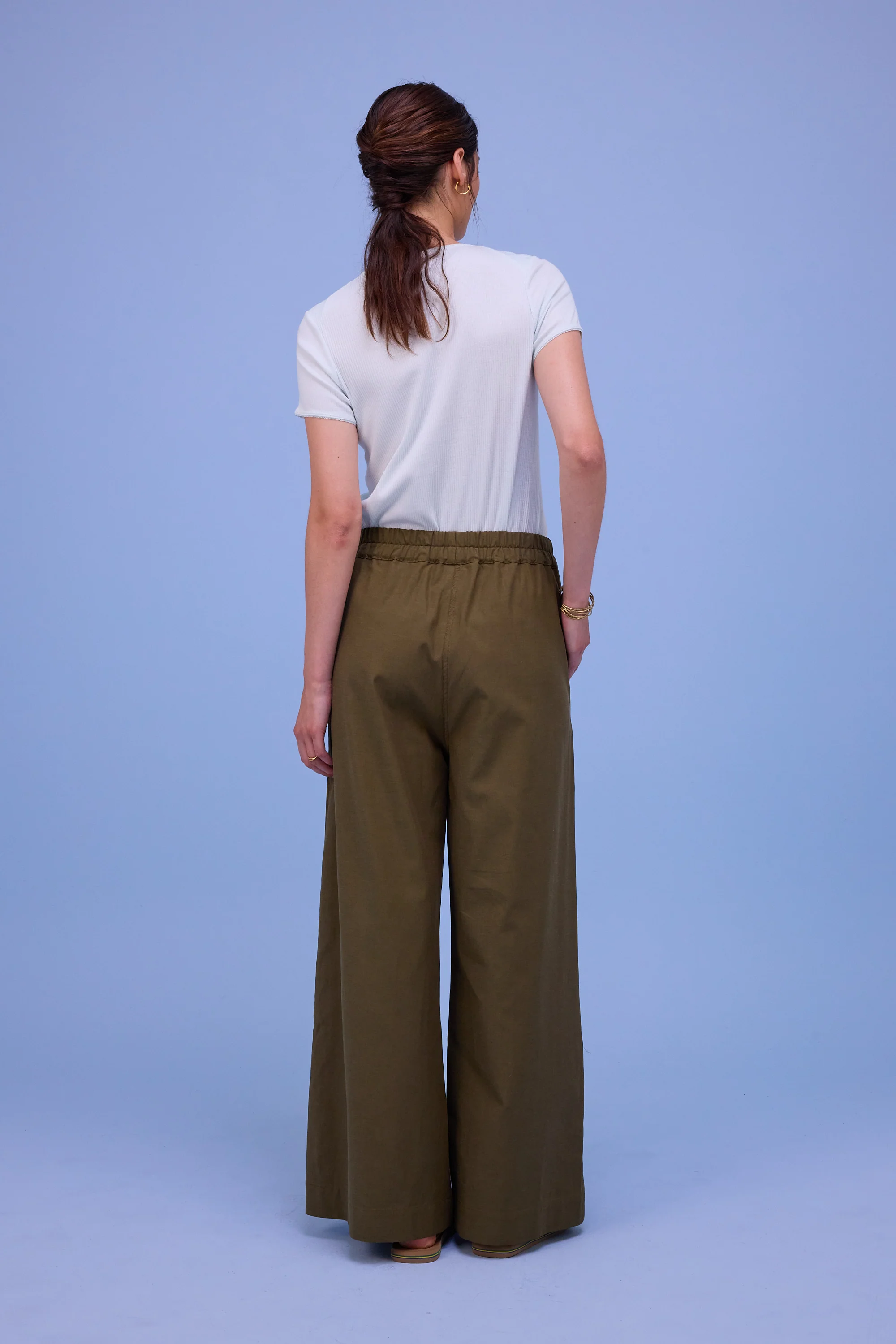 Freddy broek in dark olive - Image 3