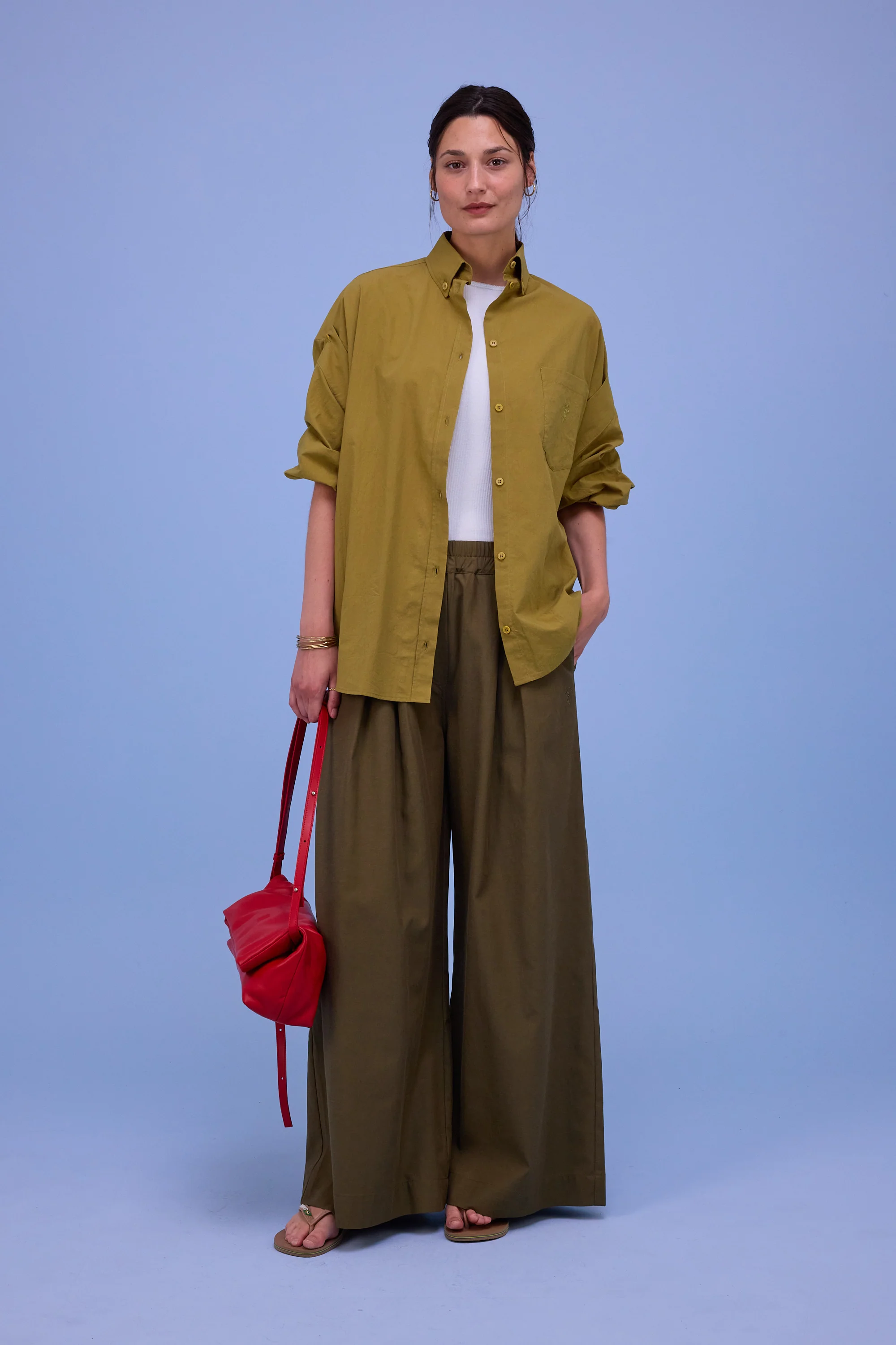 Freddy broek in dark olive - Image 8