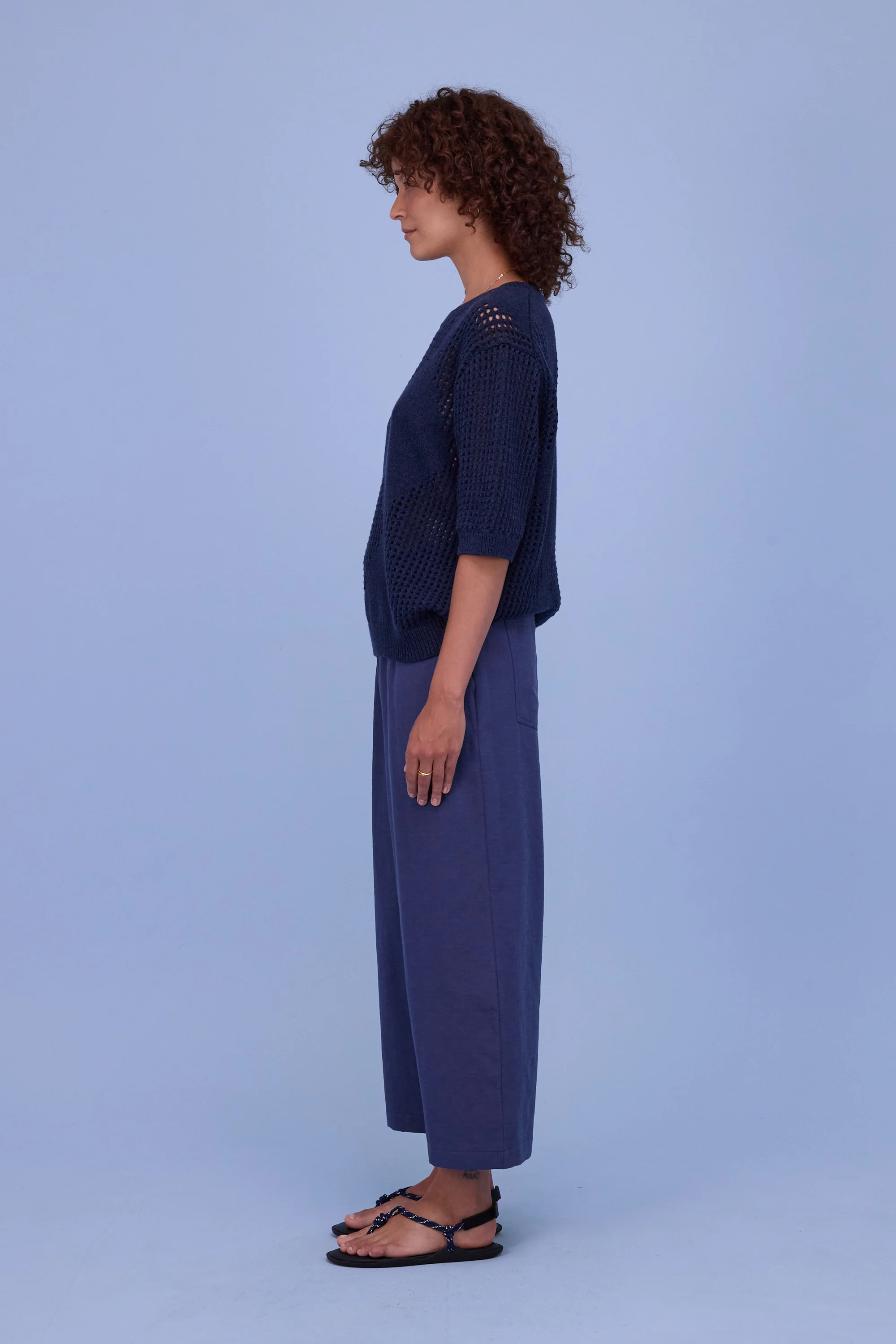 Hita trui in navy - Image 3