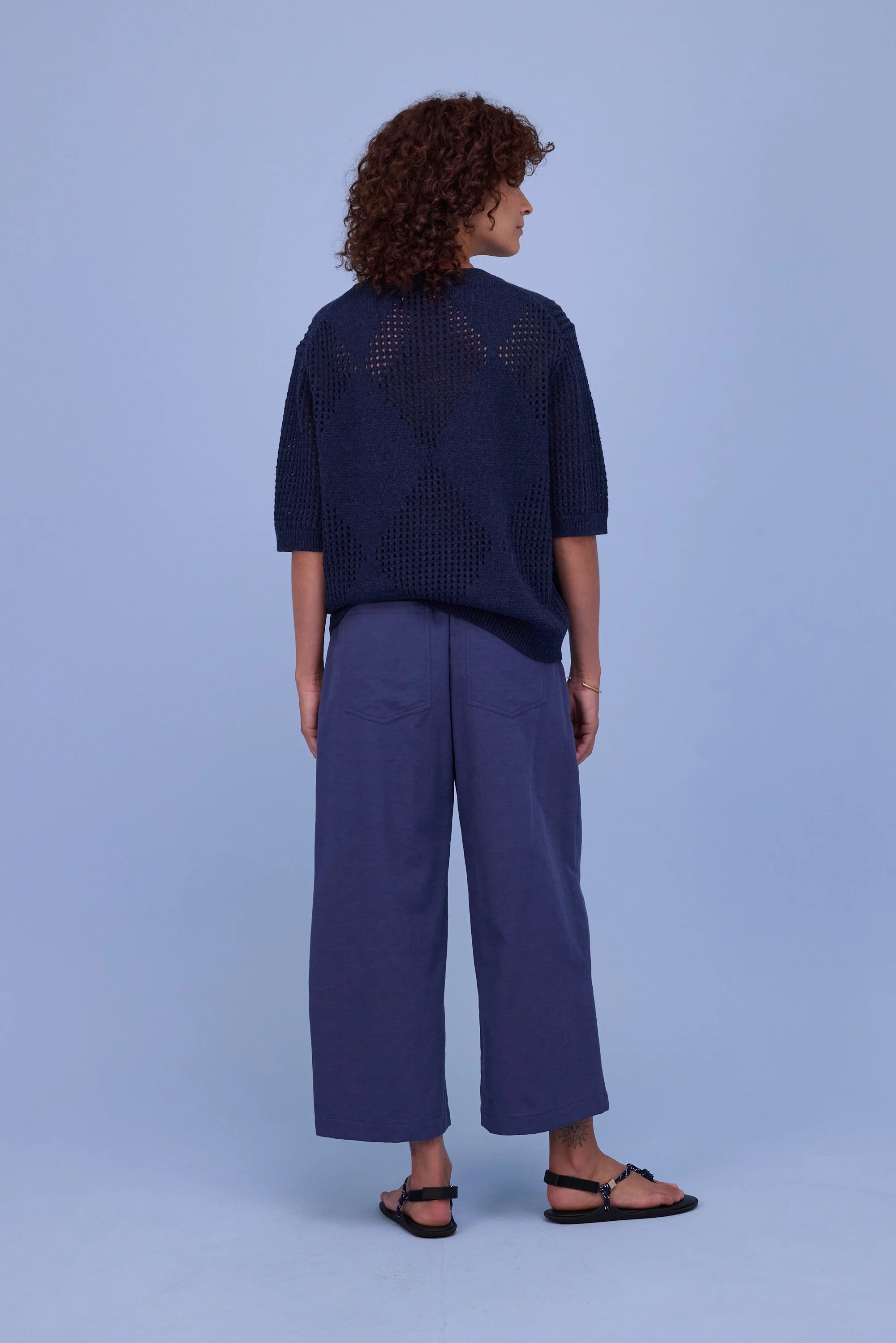 Hita trui in navy - Image 4