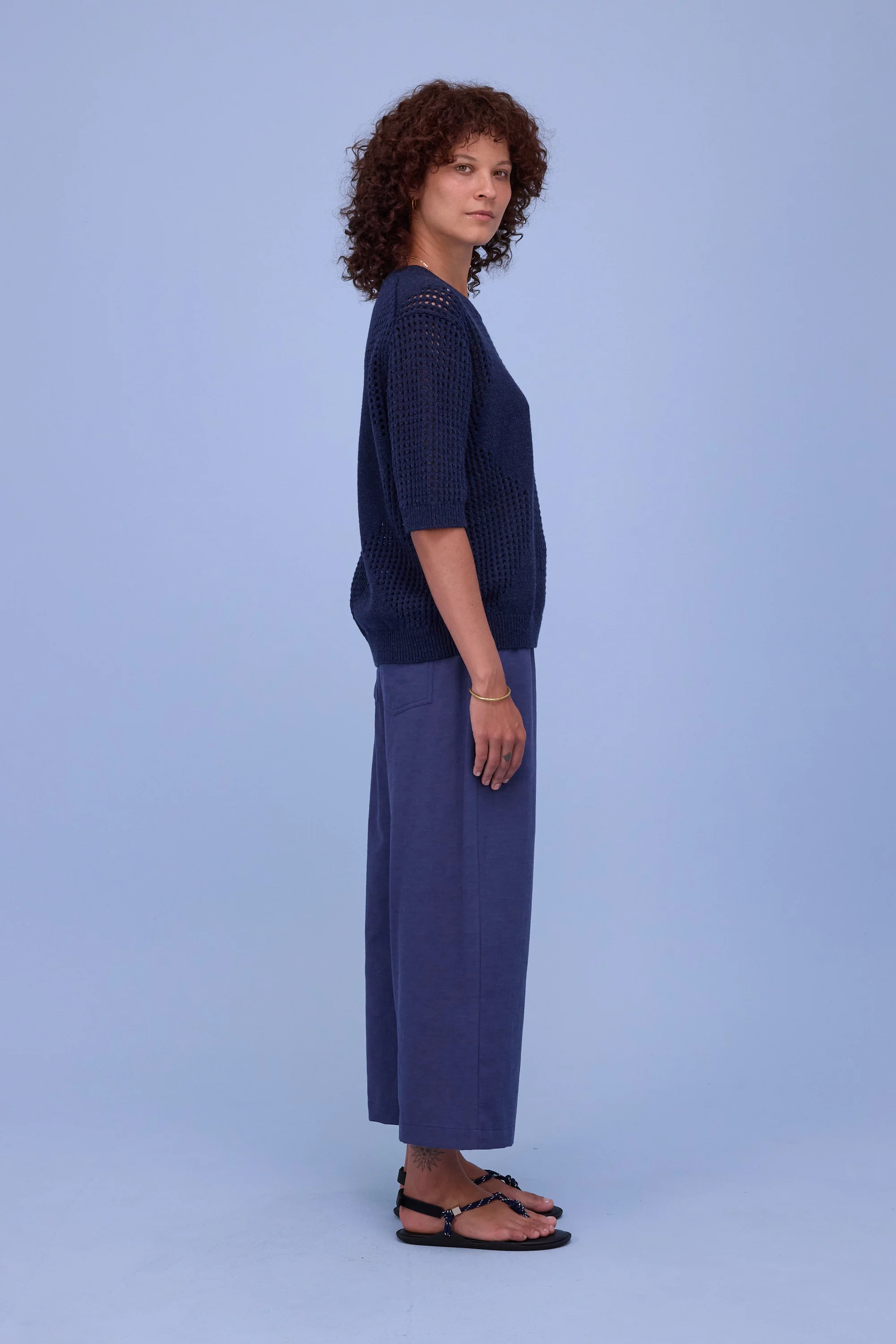 Hita trui in navy - Image 5