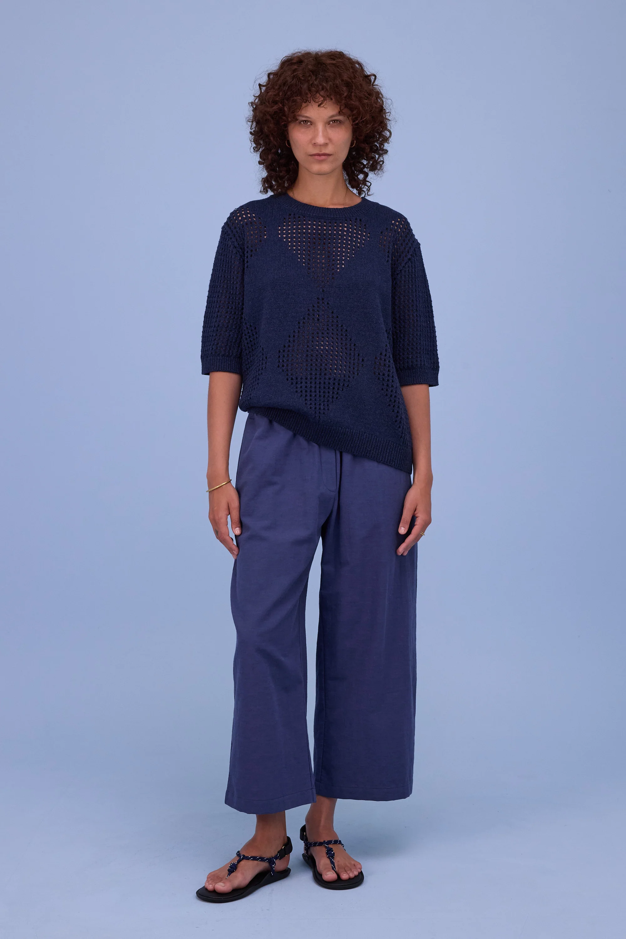 Hita trui in navy - Image 6
