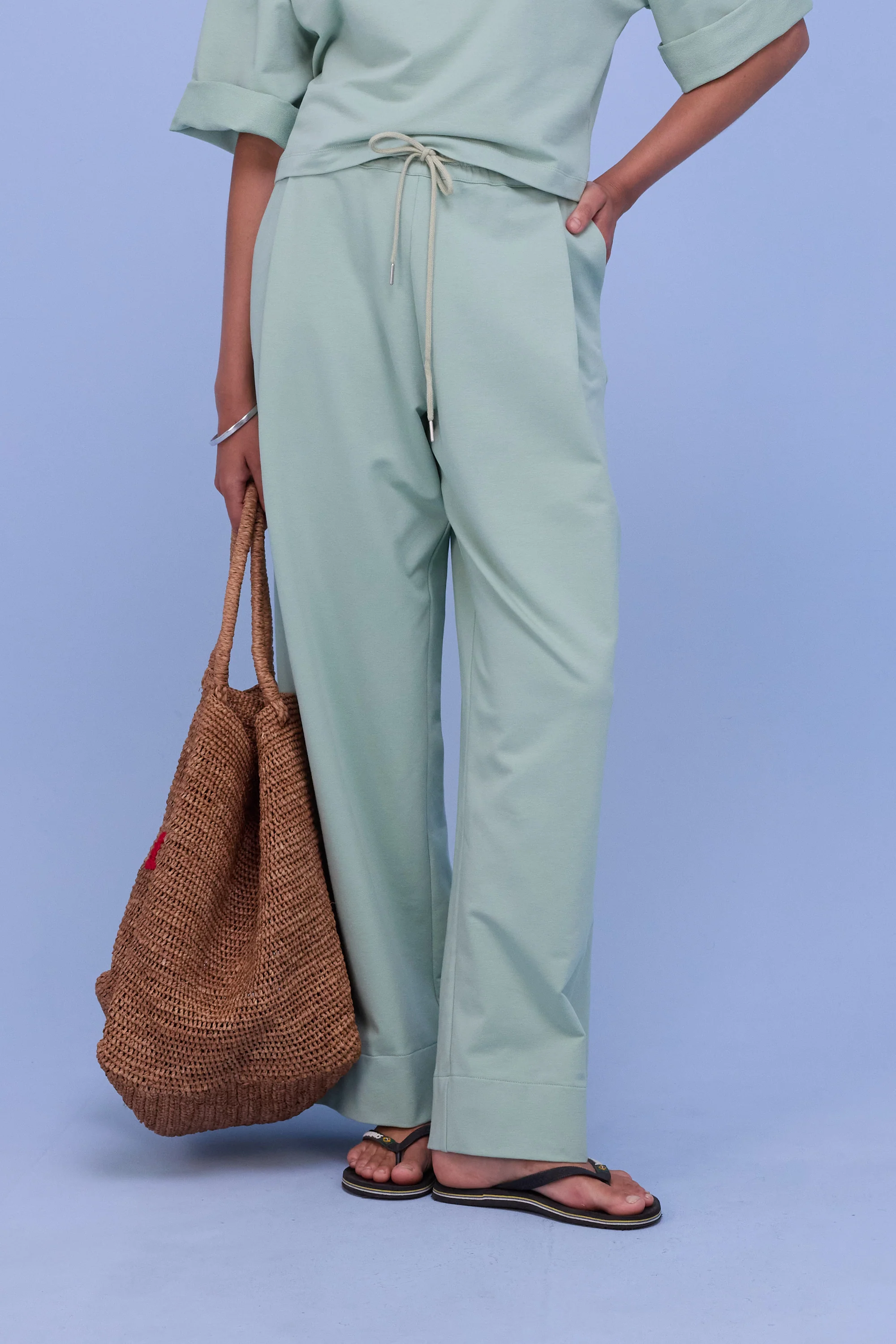 Geano broek in sage