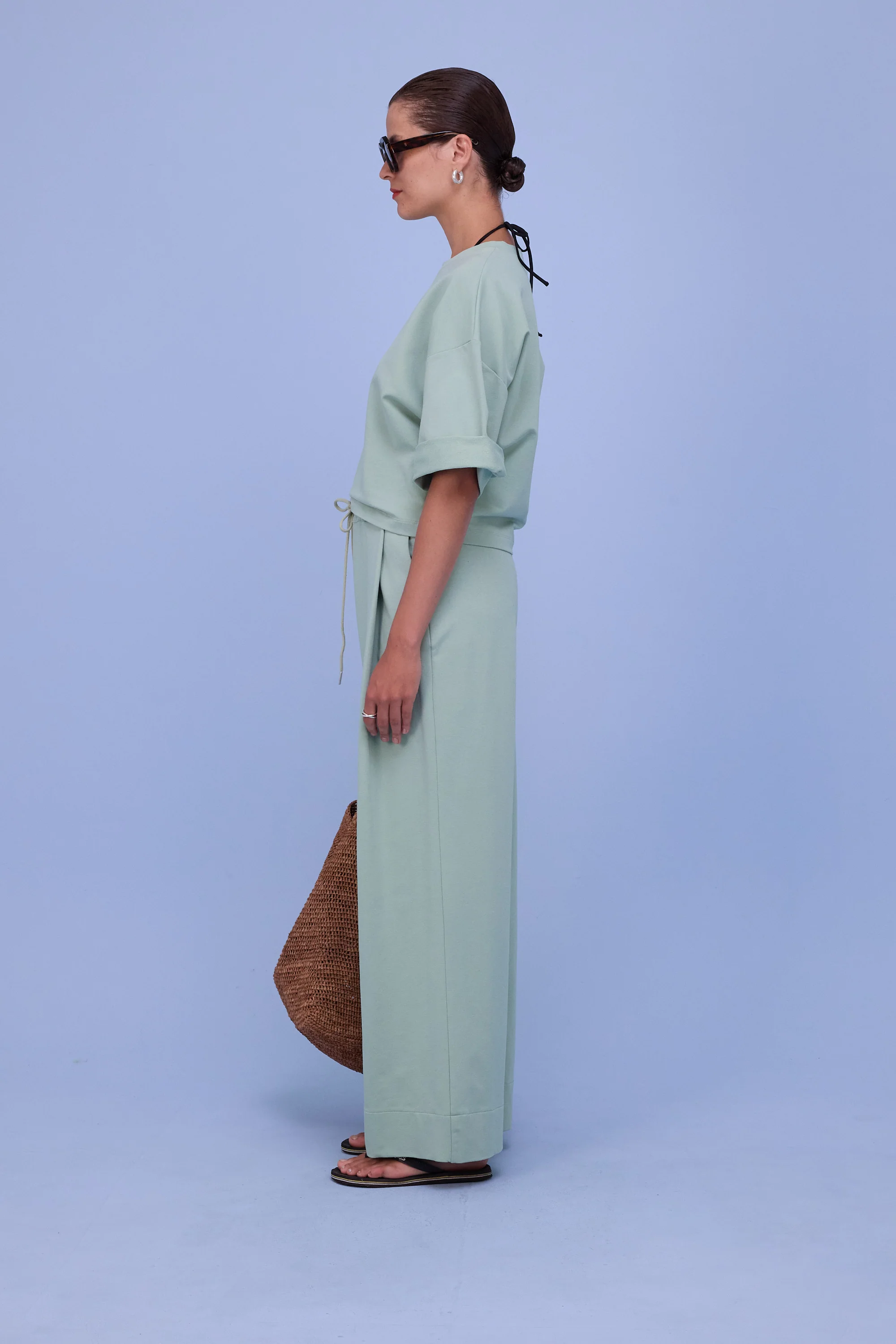 Geano broek in sage - Image 3