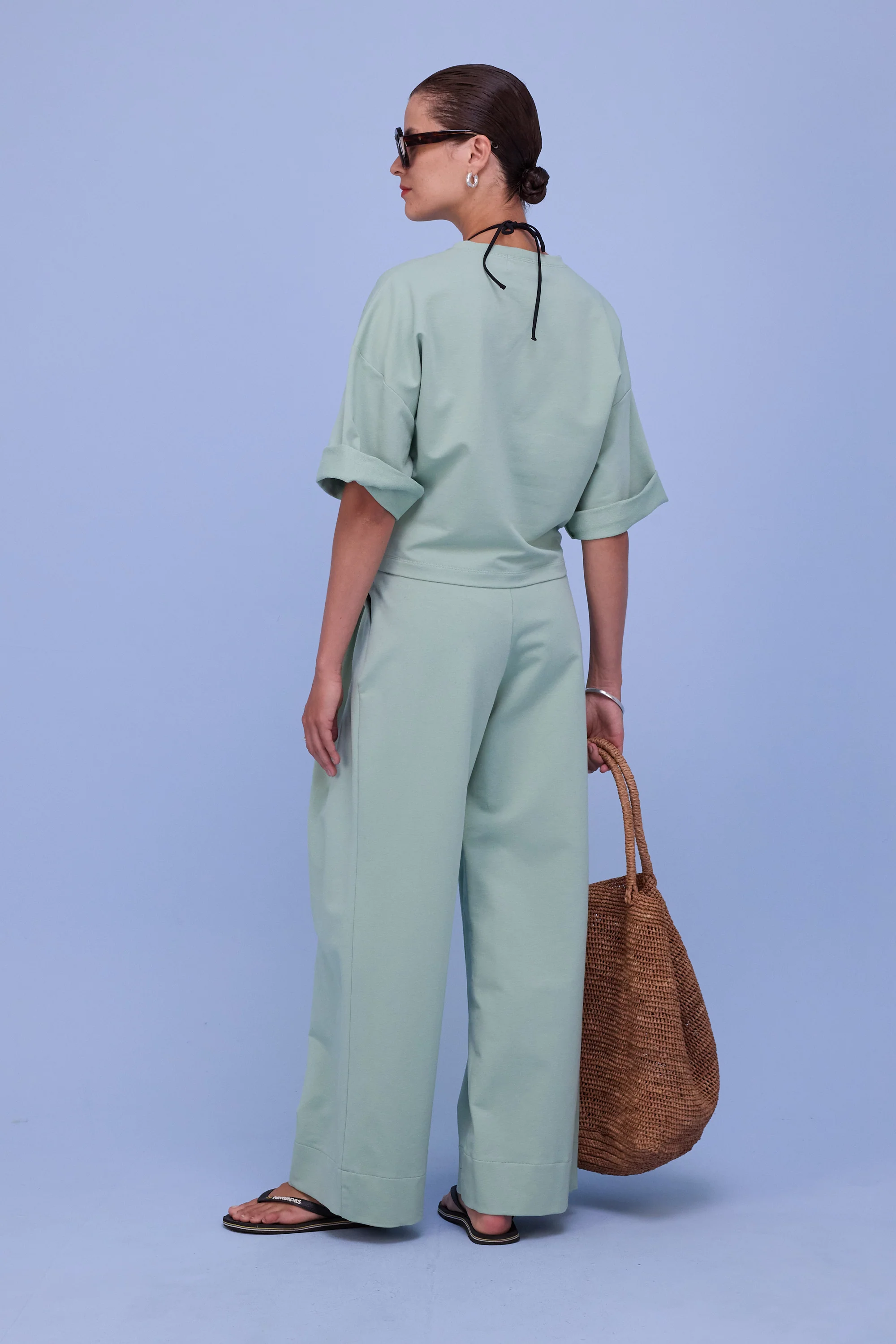 Geano broek in sage - Image 4