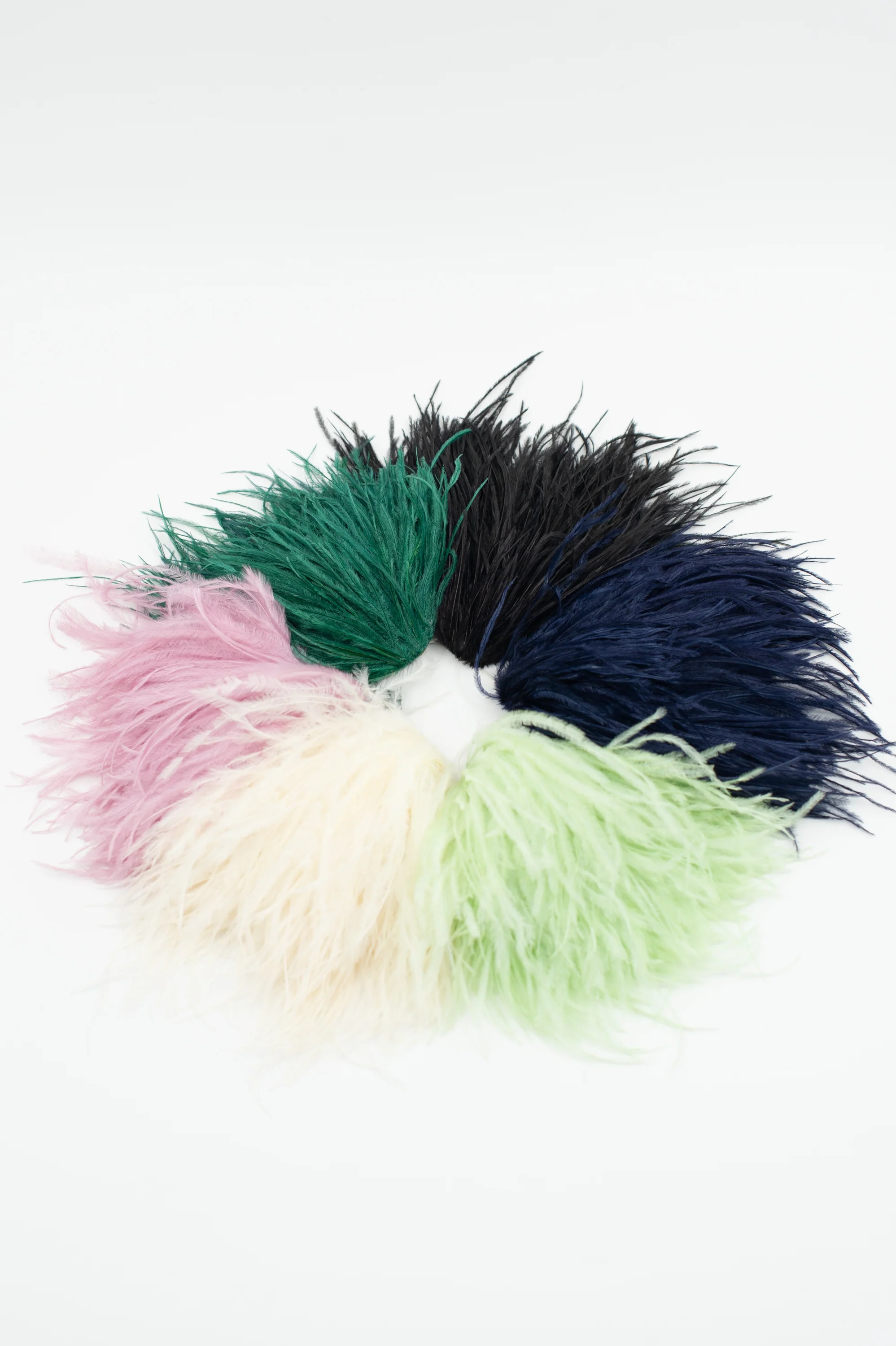 Zaza broche met veren in lila - Image 5