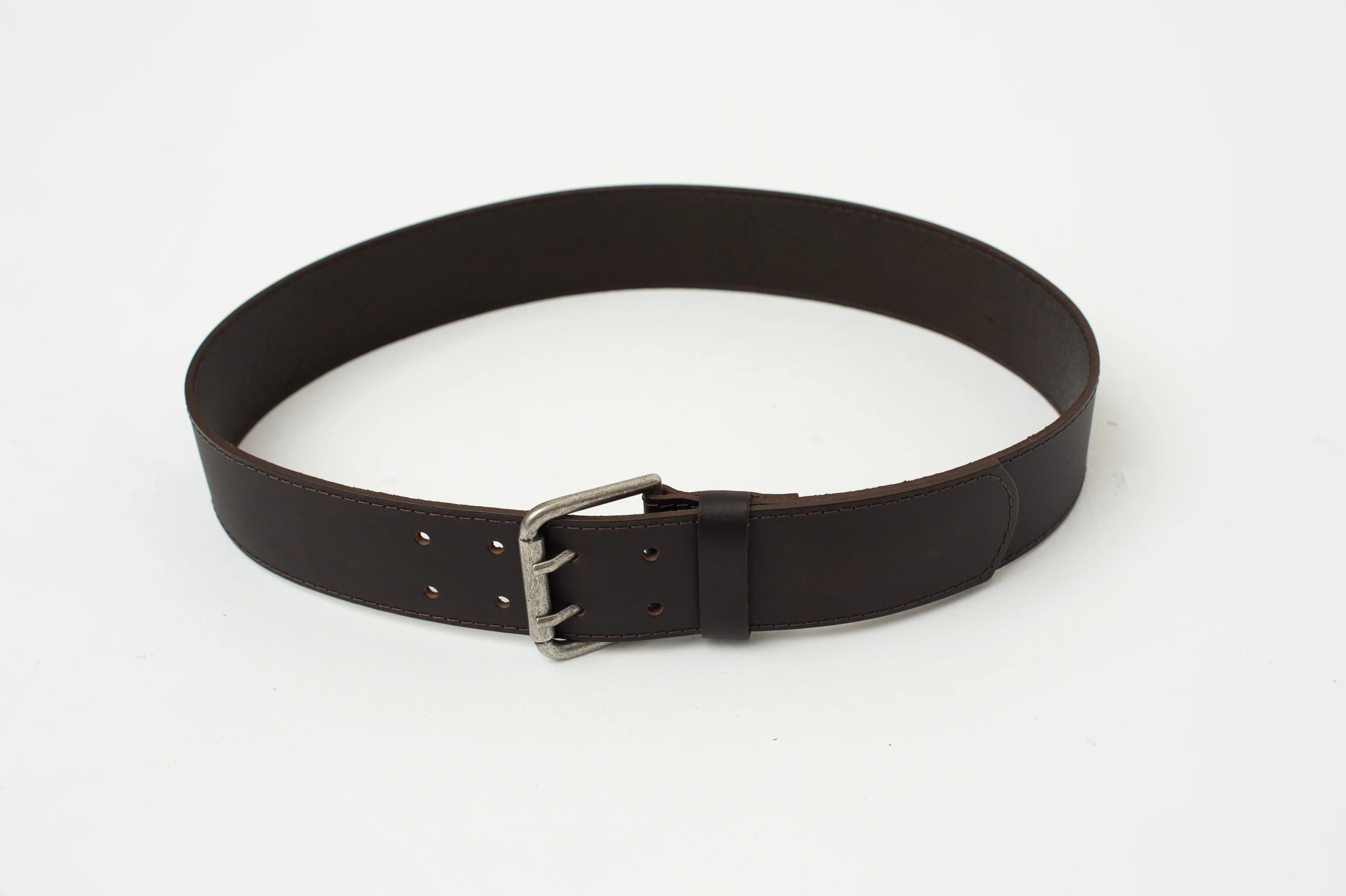 Bruine riem met dubbele sluiting - Image 5