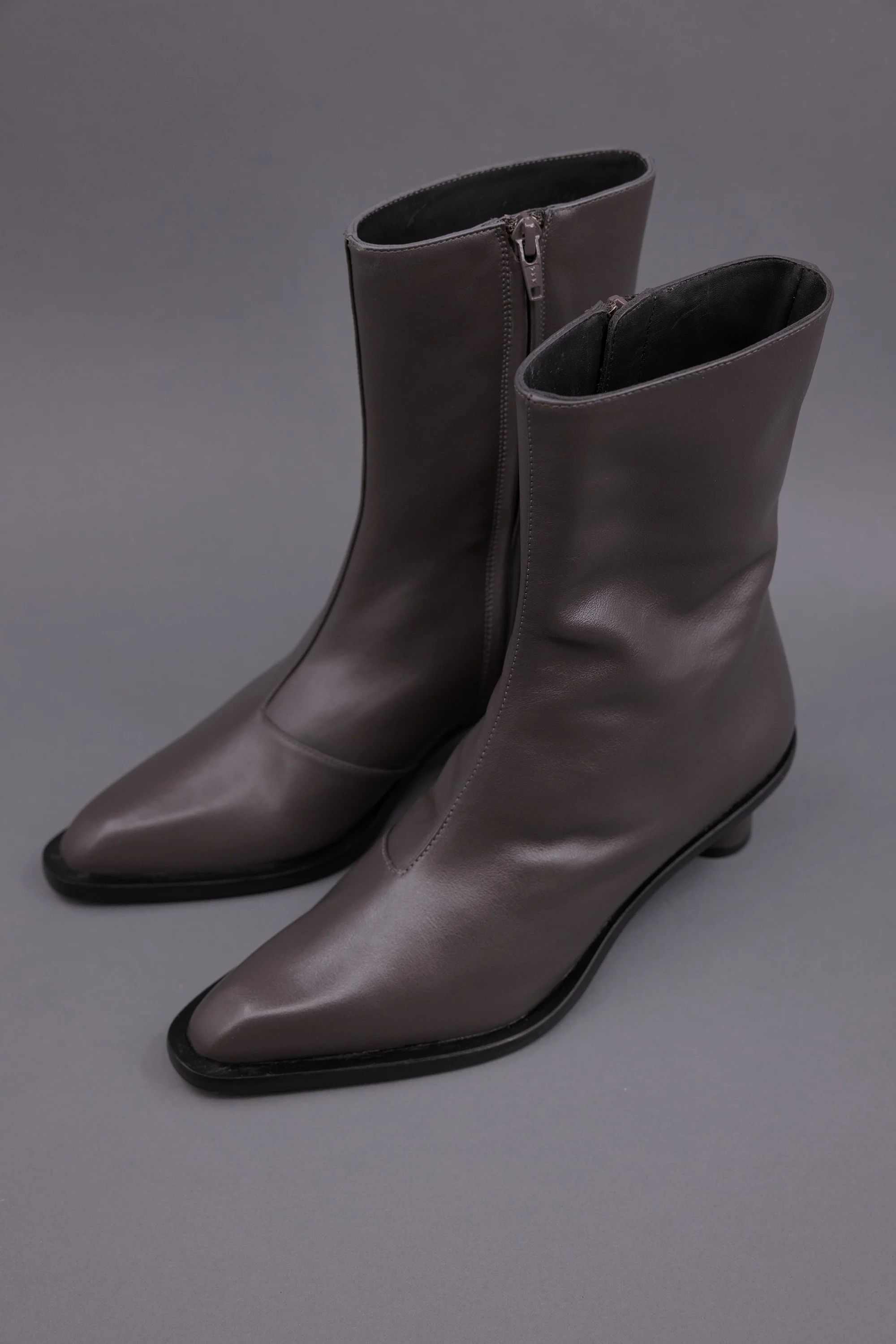 Gilda laarsje in nappa charcoal - Image 5