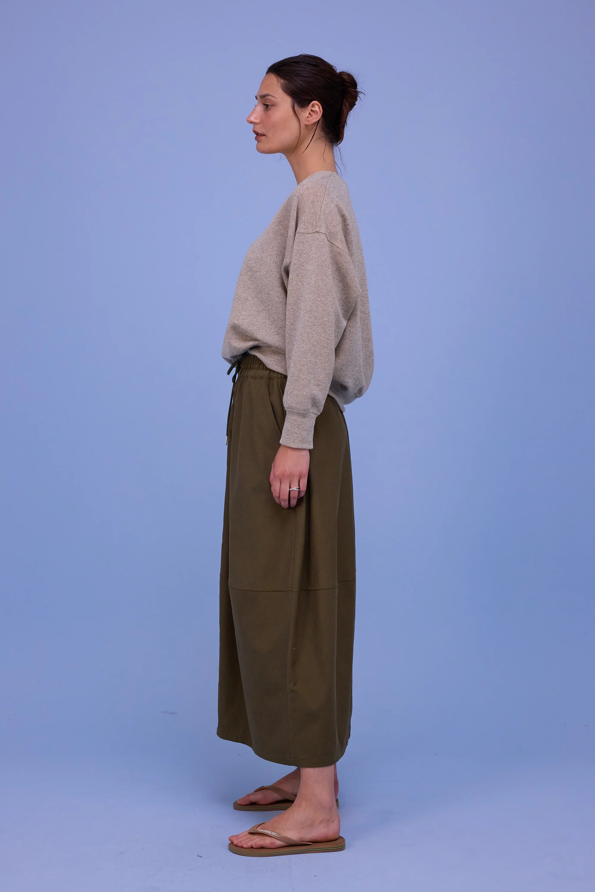 Gisele sweater in gold lurex - Image 2