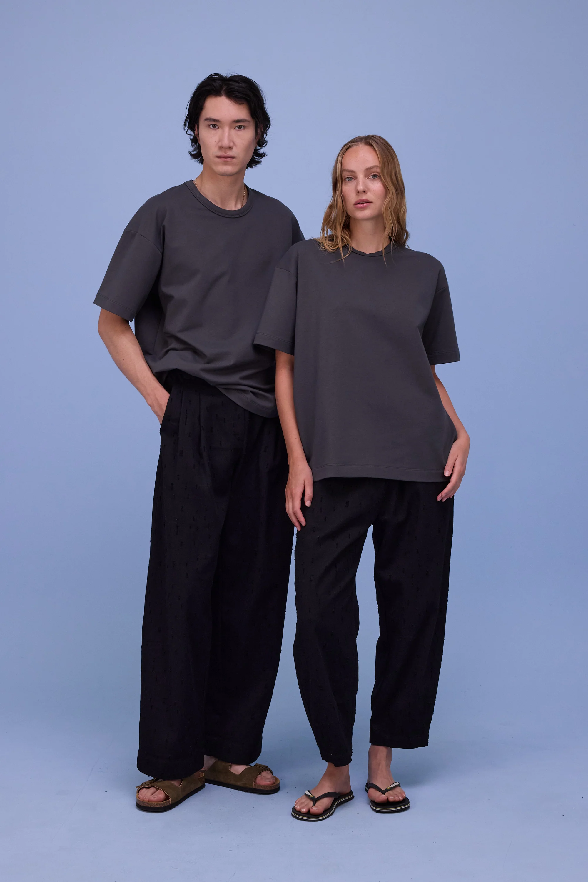 Hacene broek in black ripped cotton - Image 9