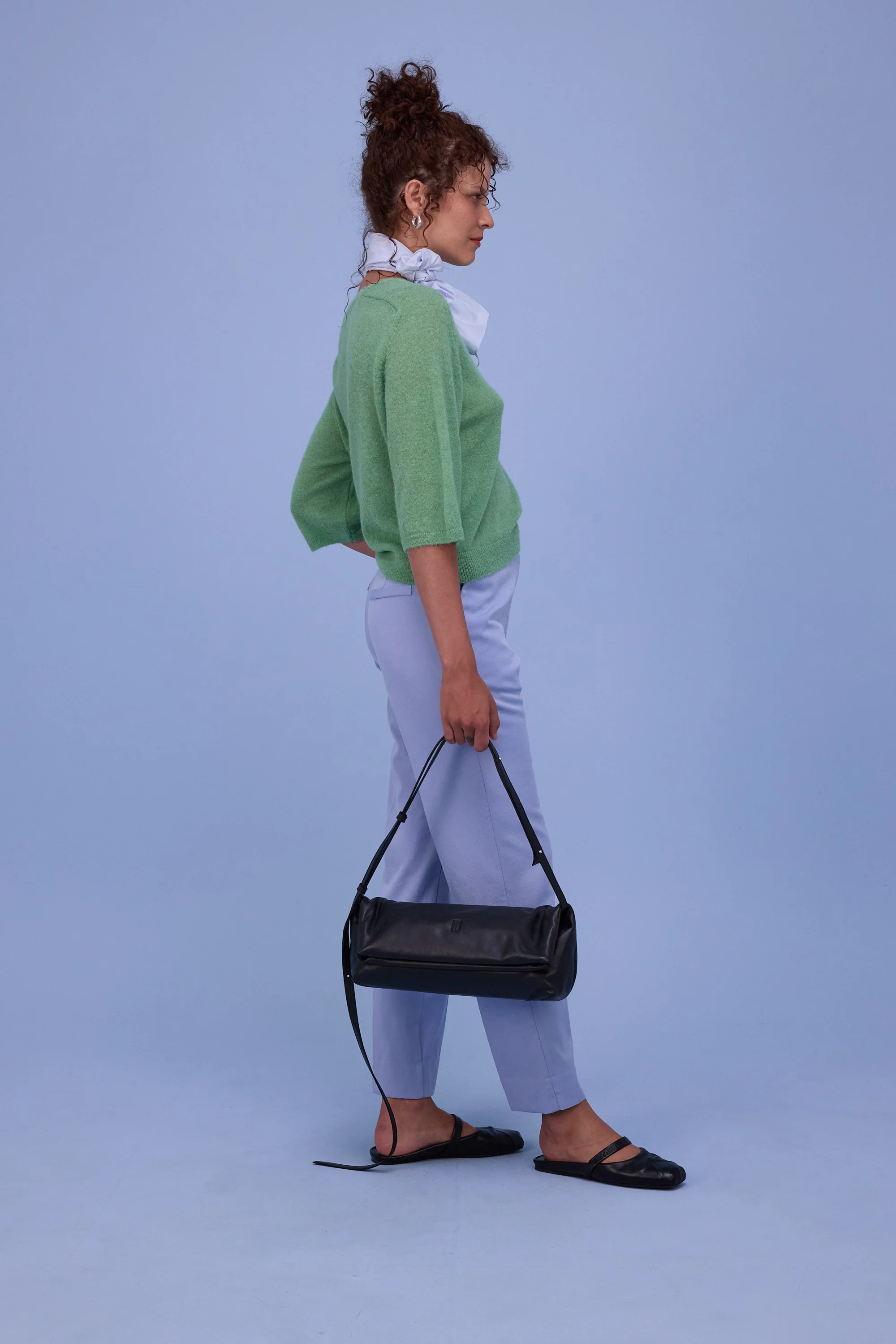 Huelva trui in opaline green - Image 4