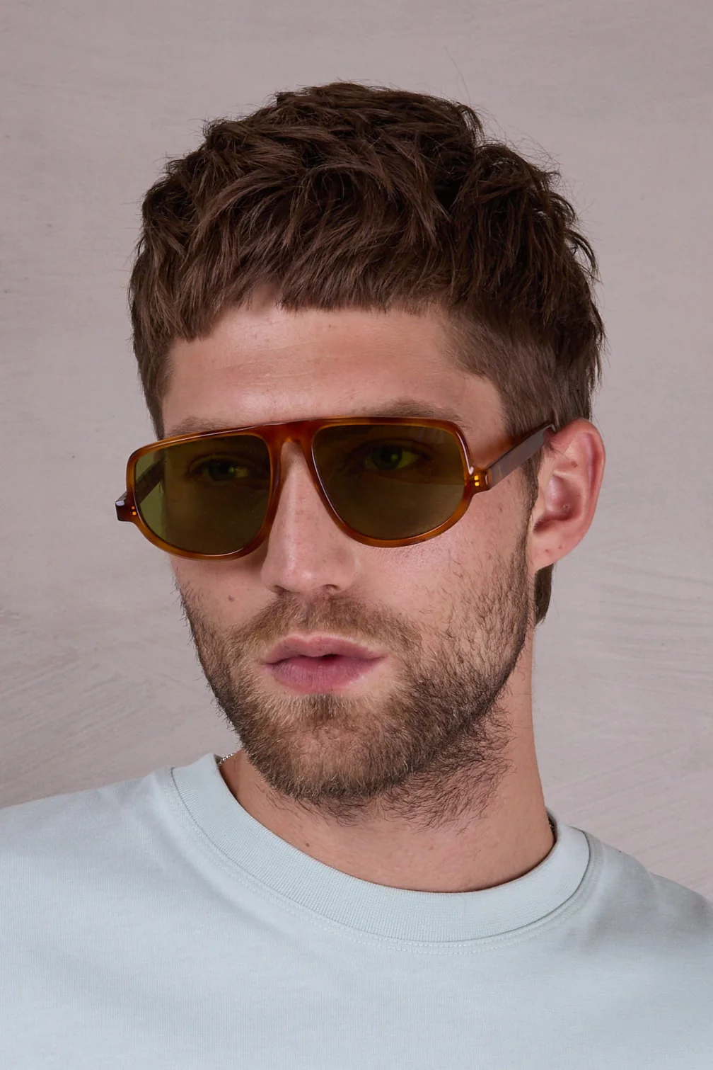 Felice zonnebril in light tortoise / olive - Image 5