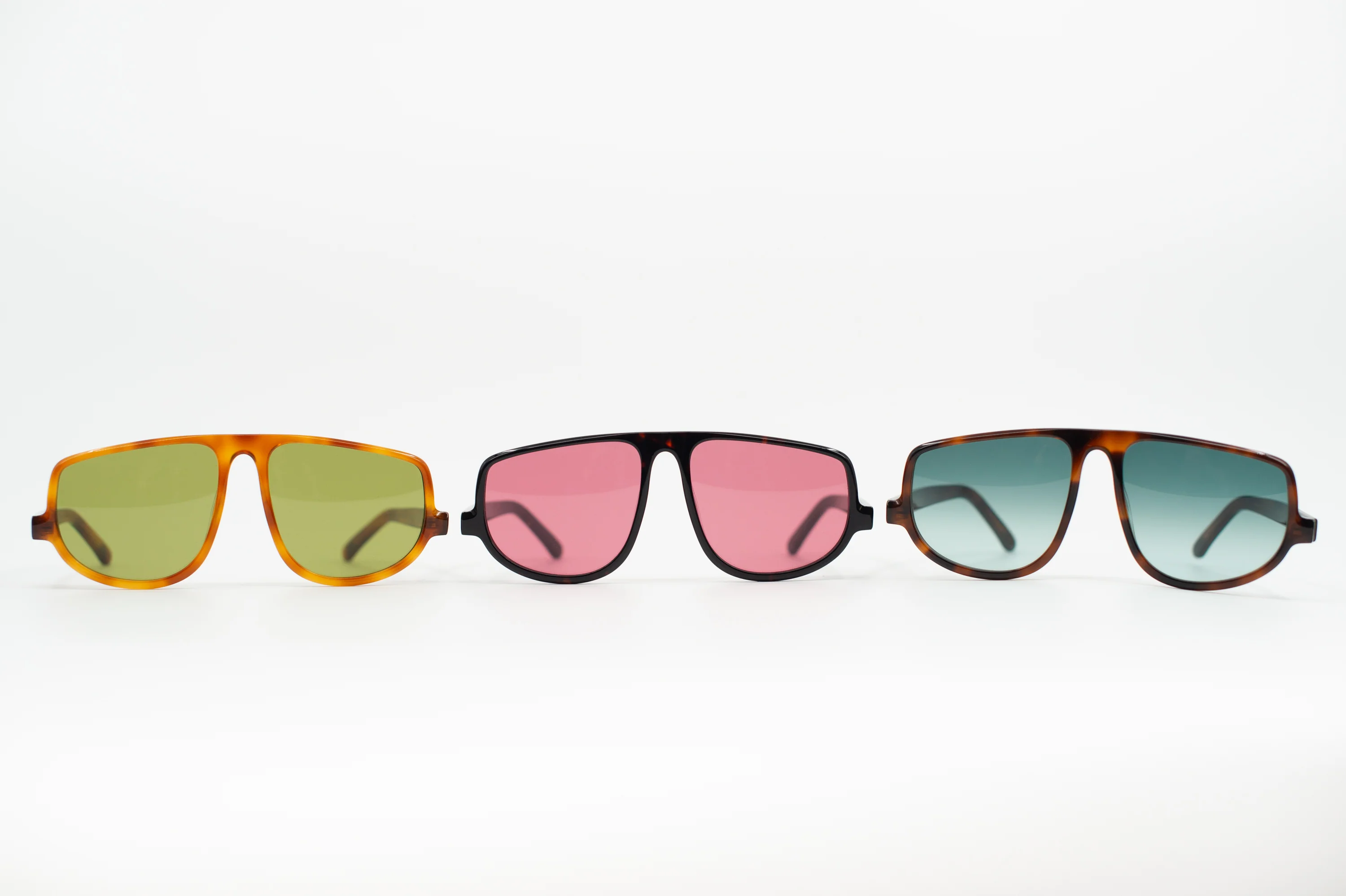 Felice zonnebril in light tortoise / olive - Image 6