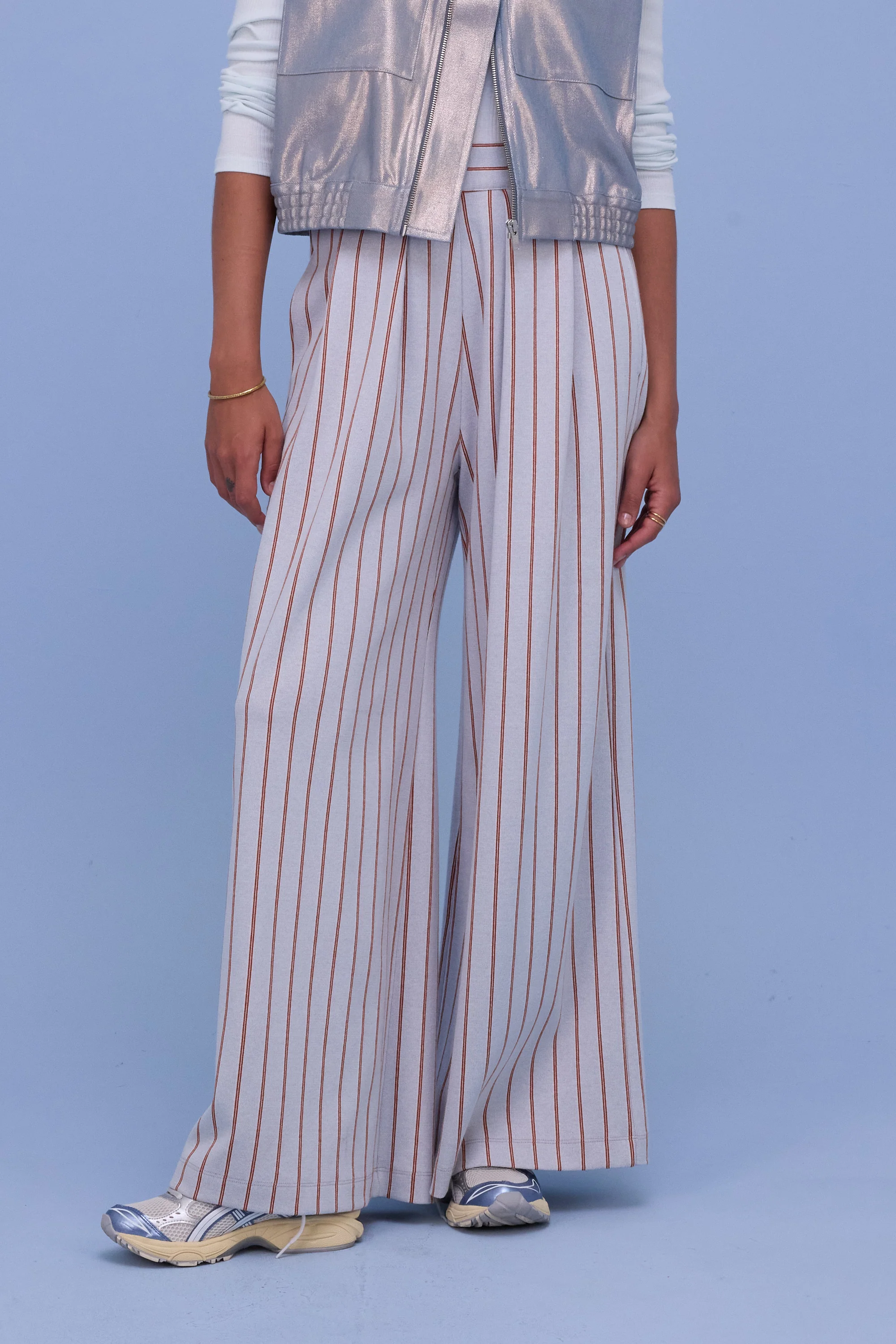 Egbert broek in sky blue red