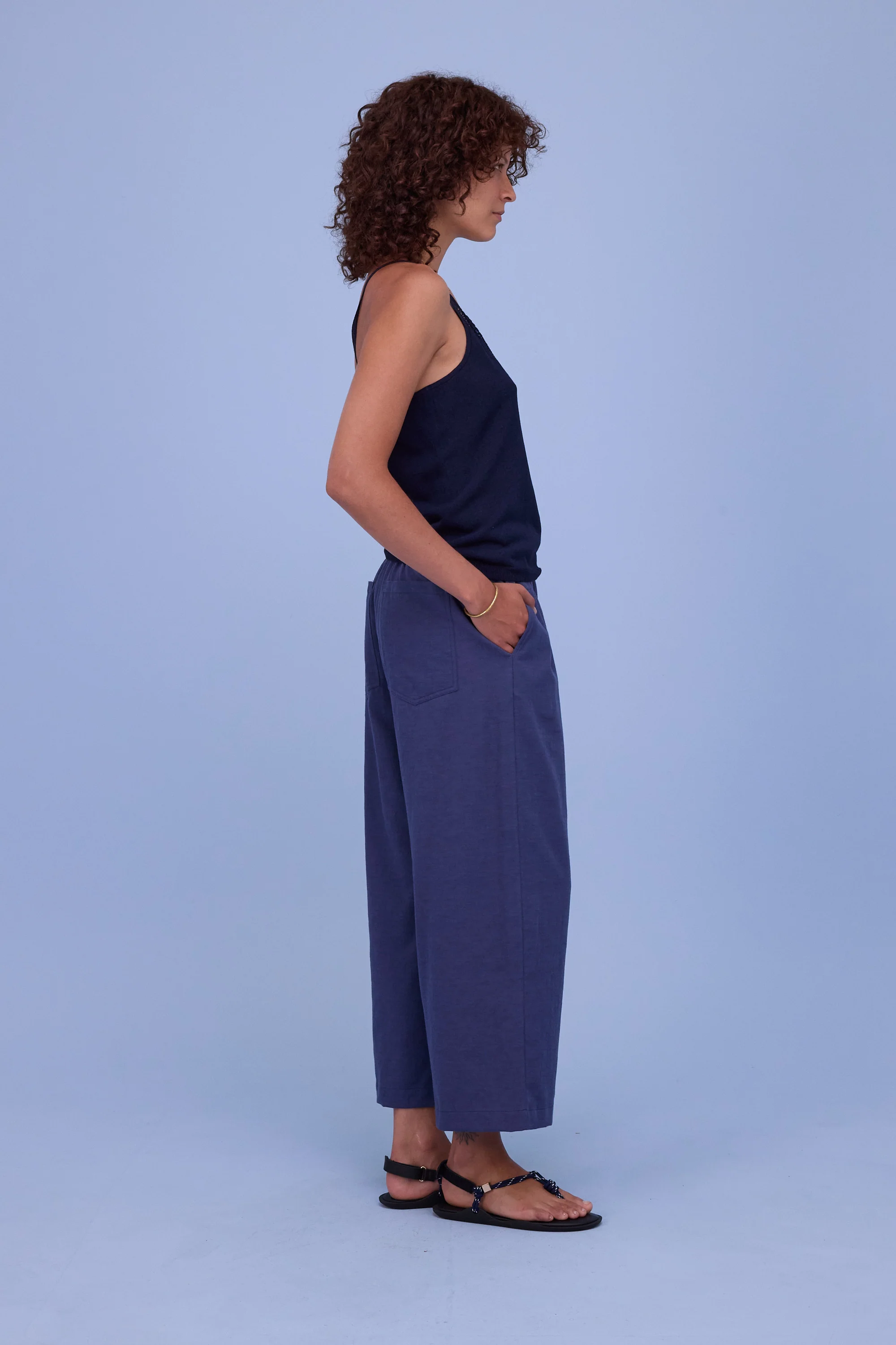 Honorat broek in marlin blue - Image 6