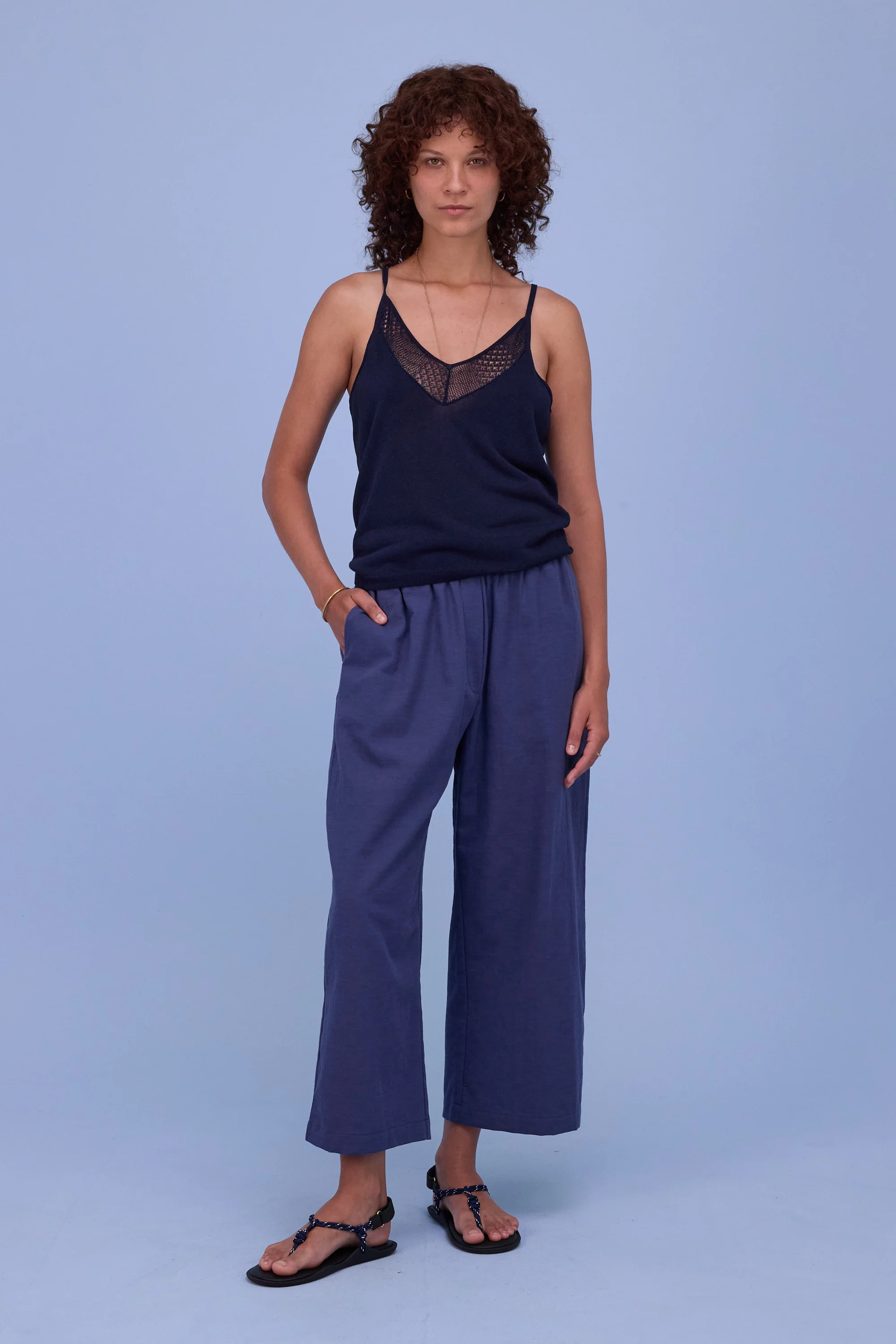 Honorat broek in marlin blue - Image 8