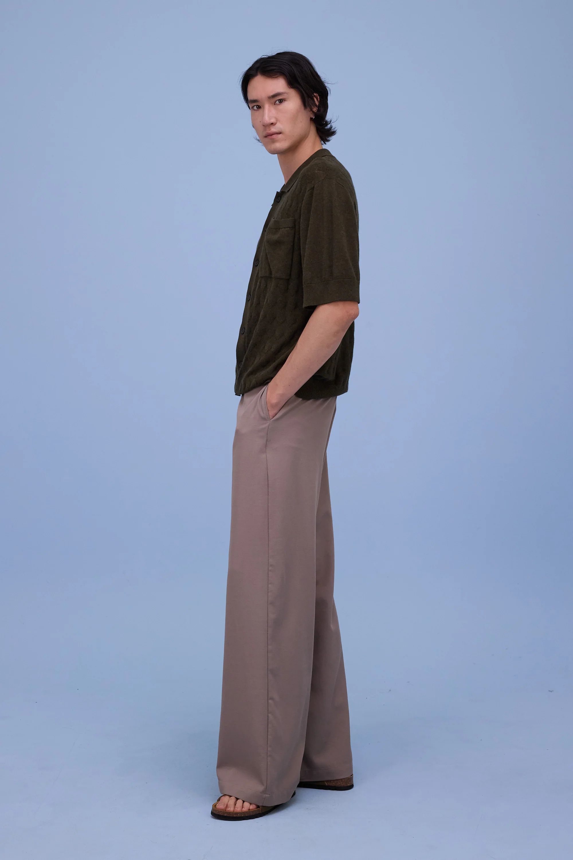 Haboro polotrui in nori green - Image 2