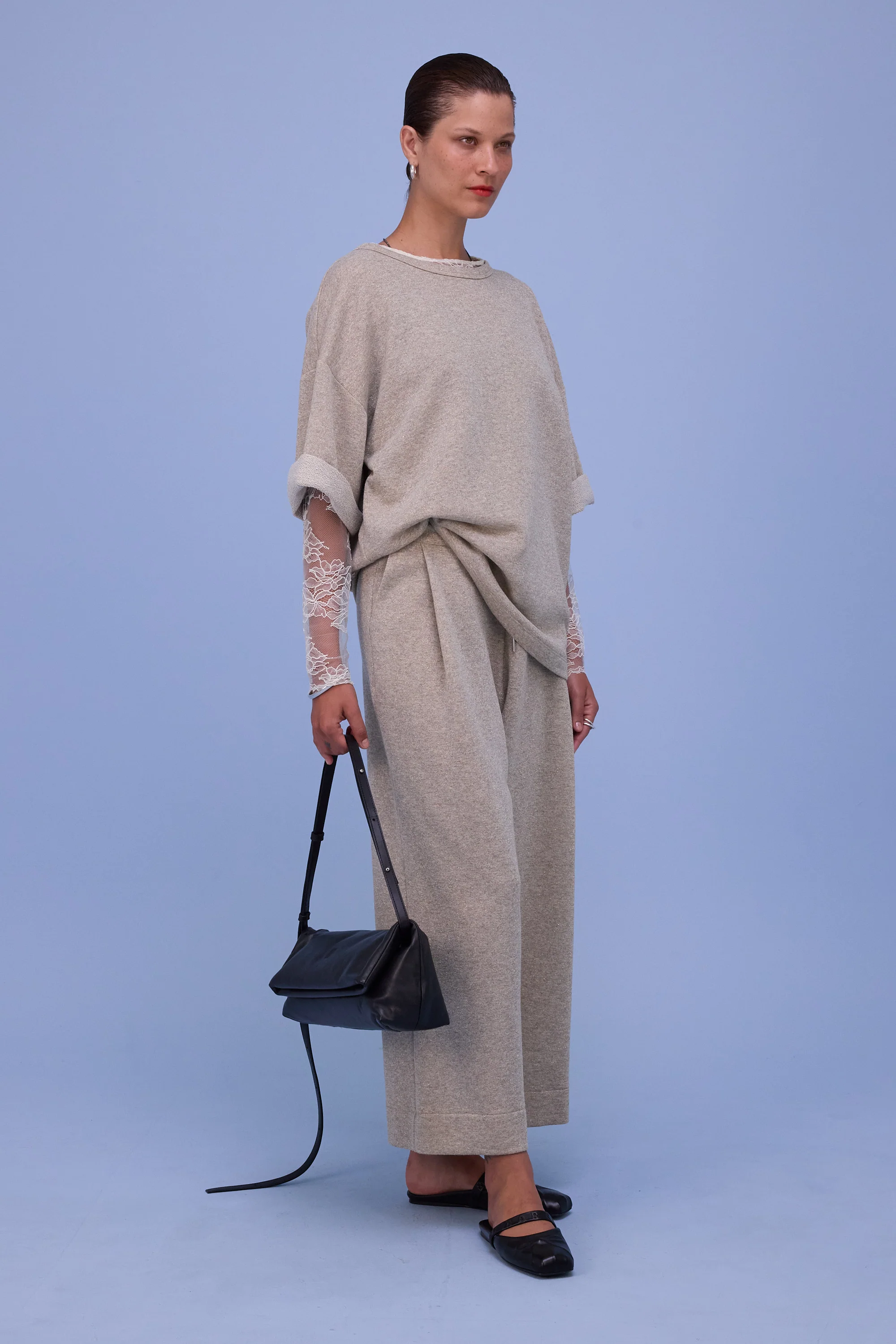 Helier broek in gold lurex - Image 5