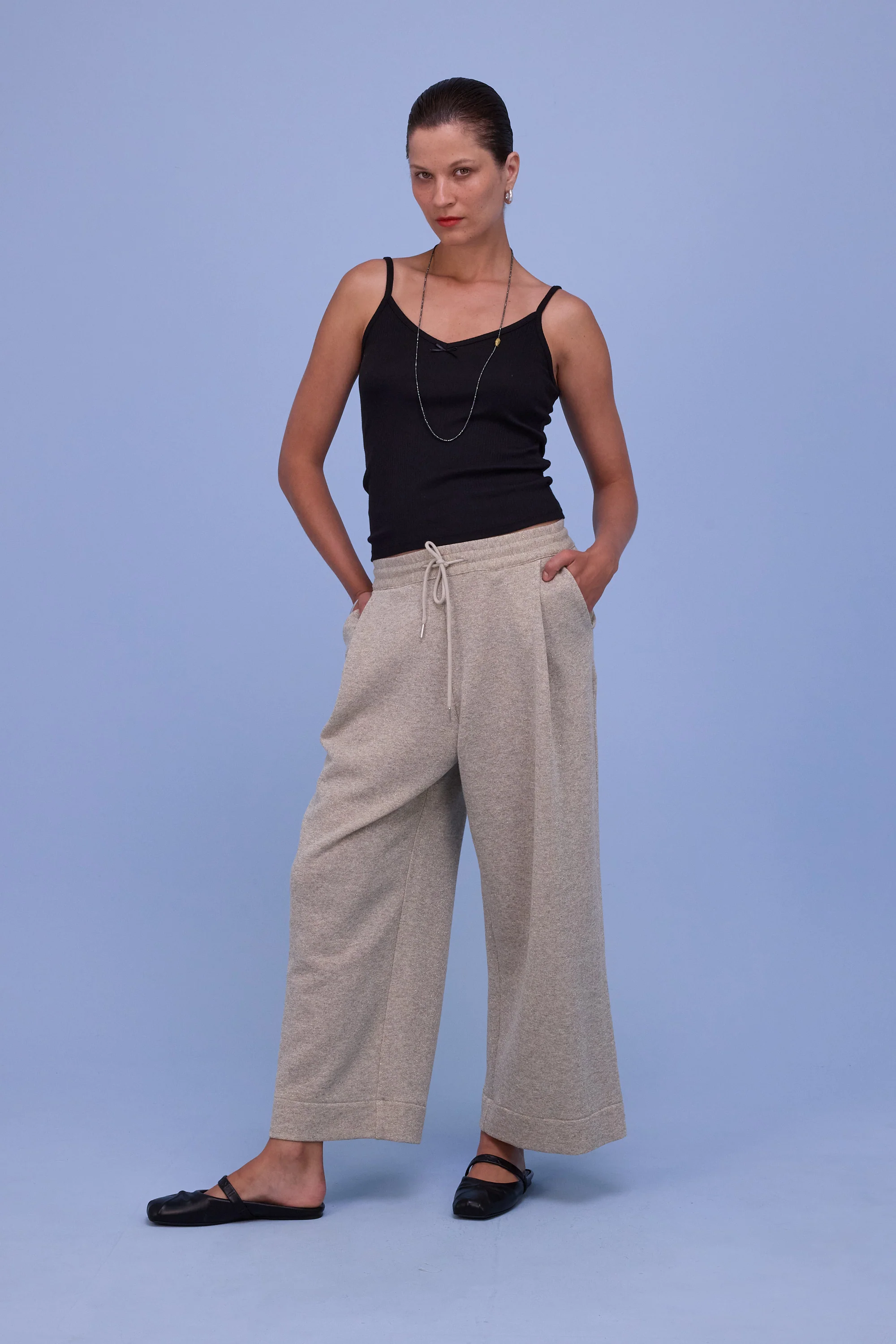 Helier broek in gold lurex - Image 7
