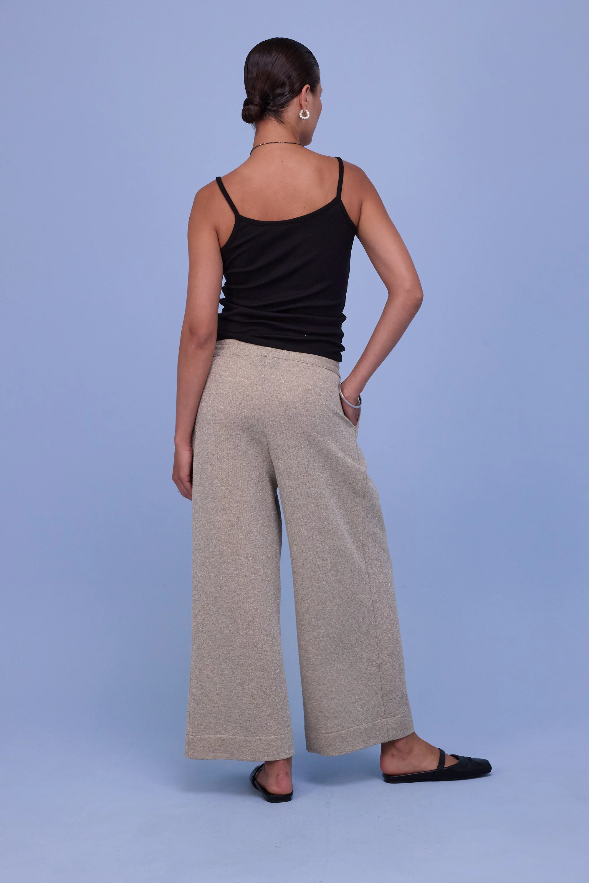 Helier broek in gold lurex - Image 8