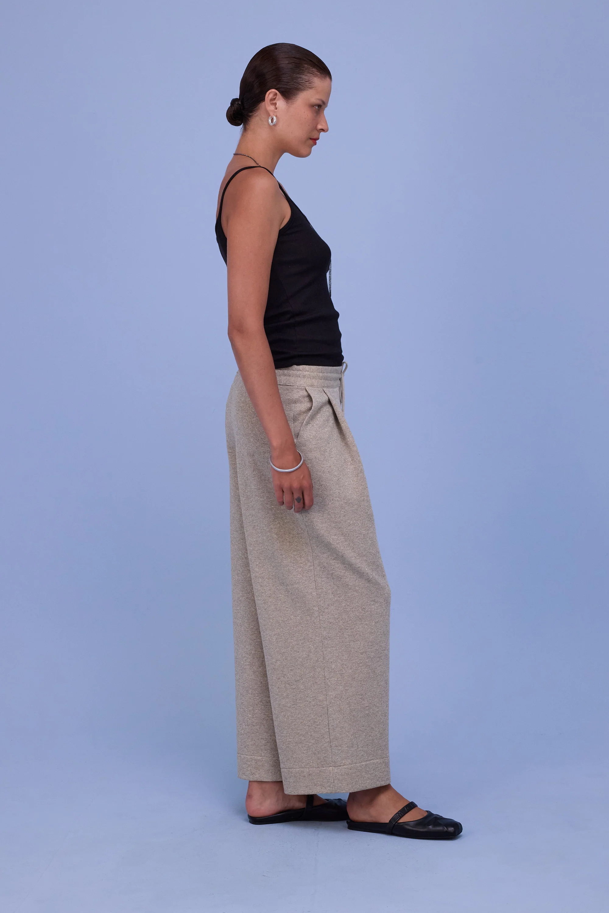 Helier broek in gold lurex - Image 9