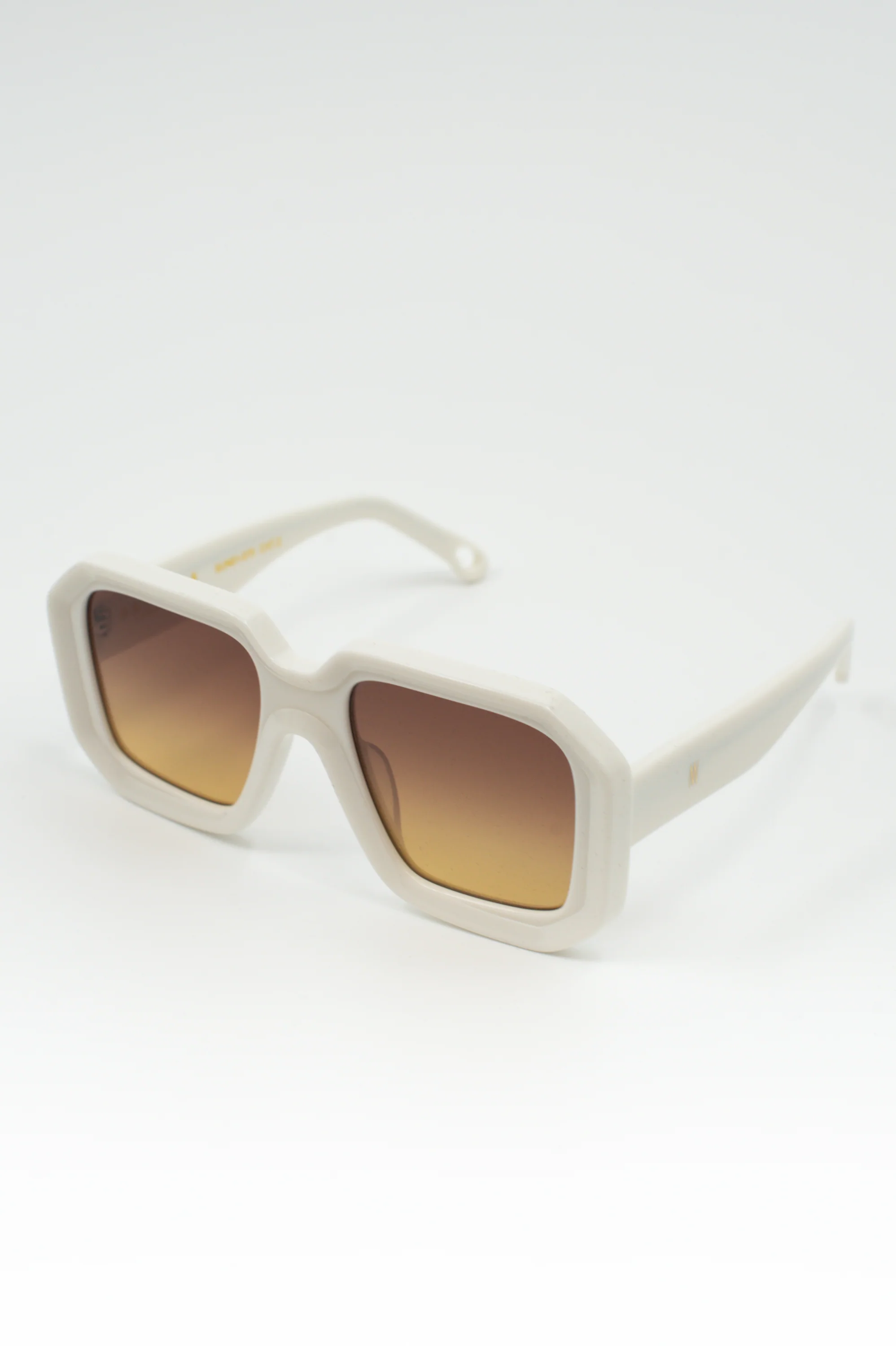 Onassis zonnebril cream / yellow - Image 6