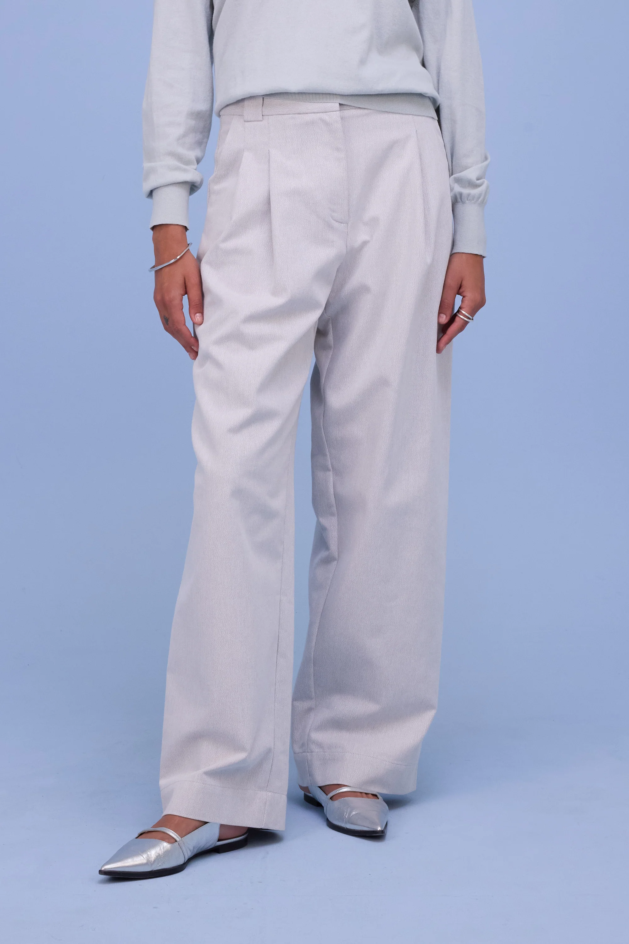 Harpo broek in silver - Image 8