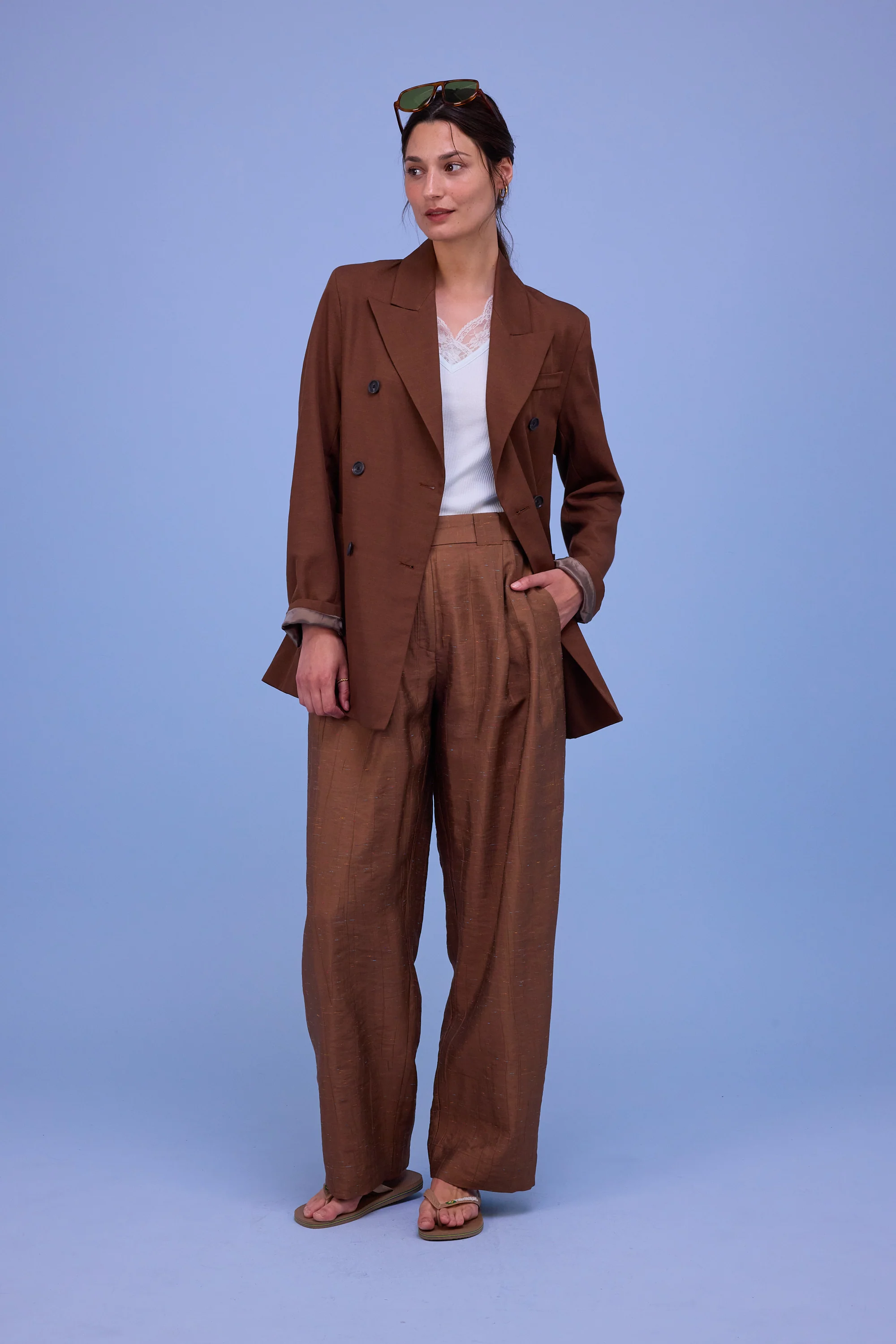 Harpo broek in biscuit santoso - Image 6