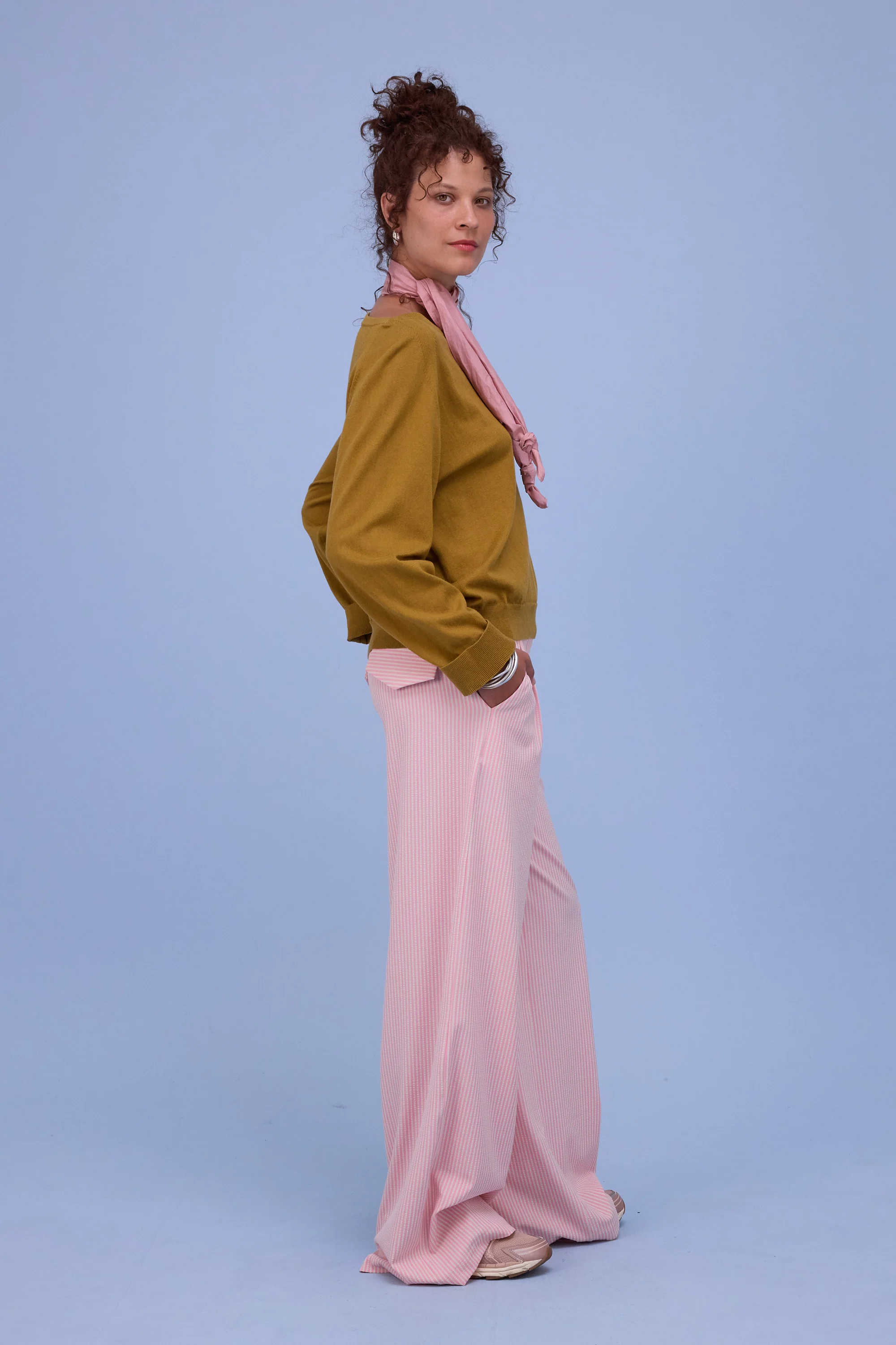 Honfleur trui in mustard - Image 4