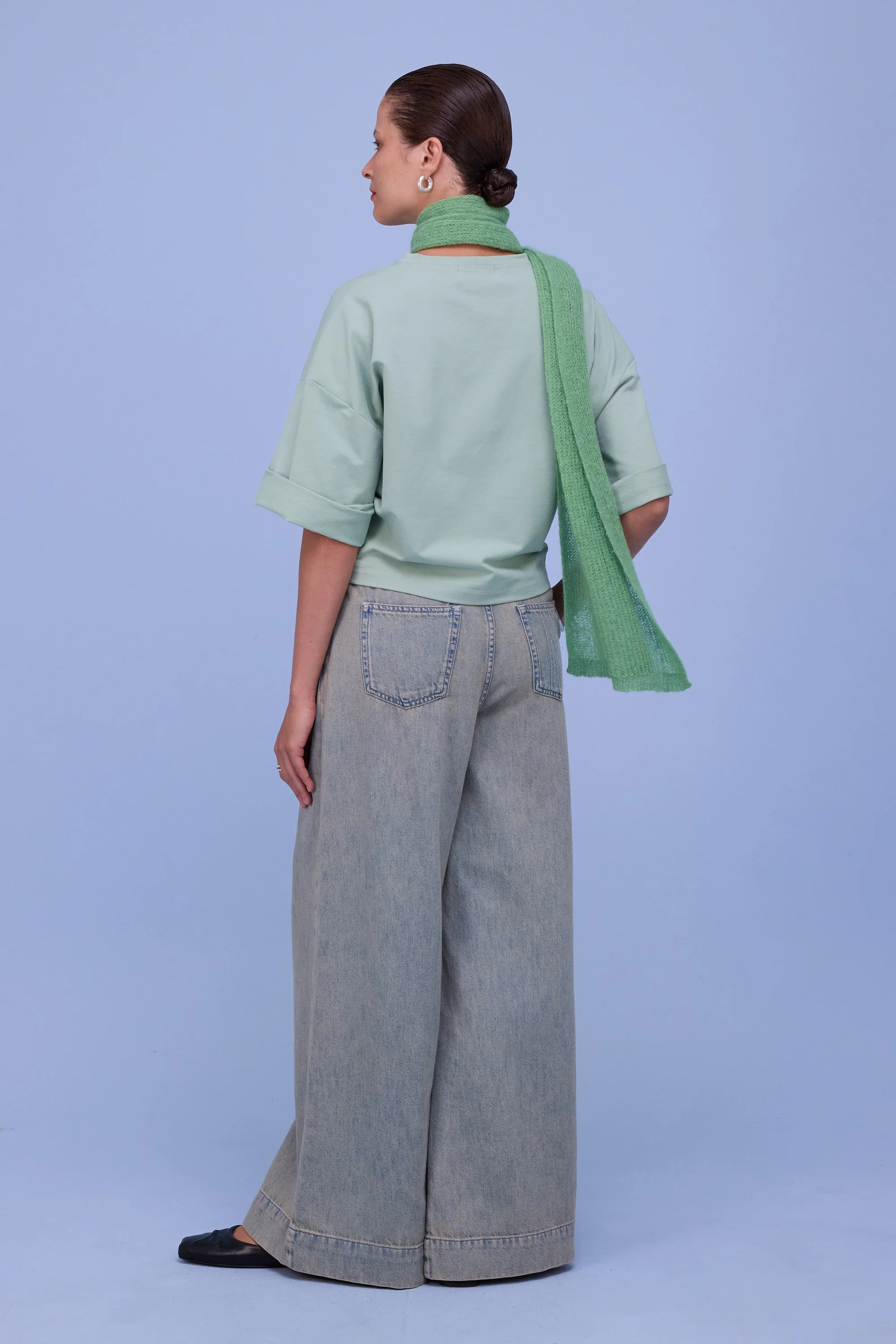 Himi sjaal in opaline green - Image 3