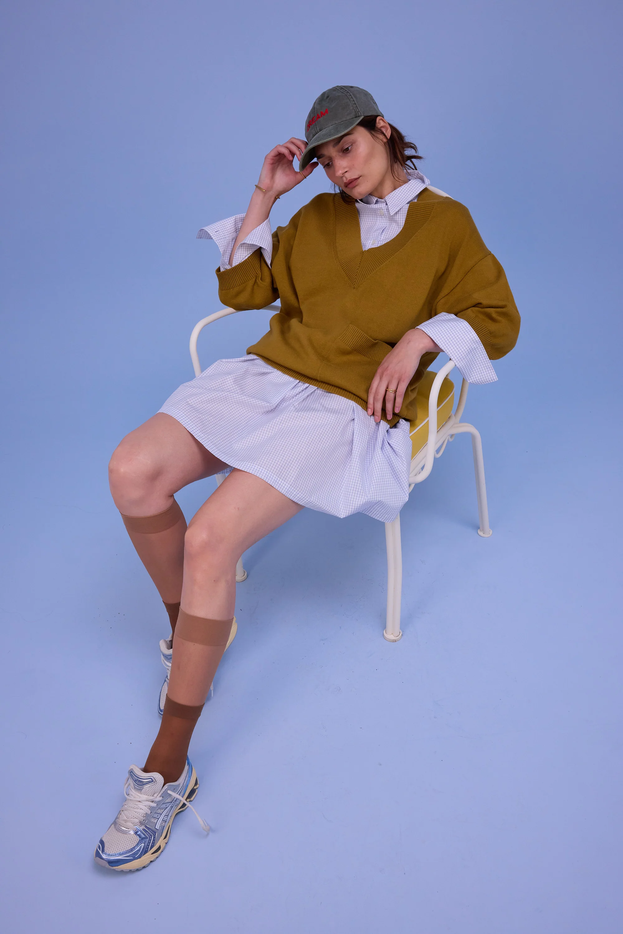 Horsens trui in mustard - Image 5