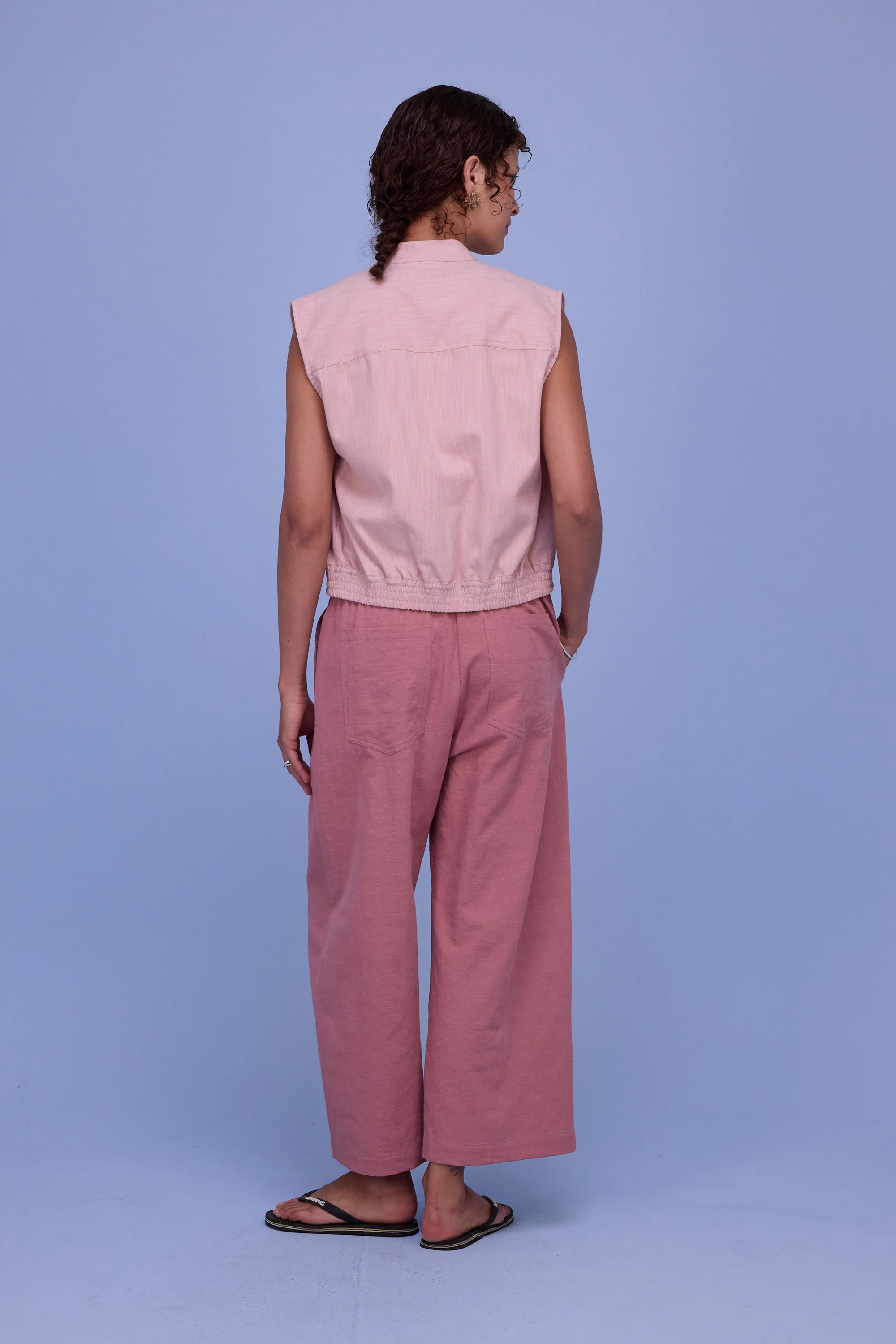 Honorat broek in old rose - Image 3