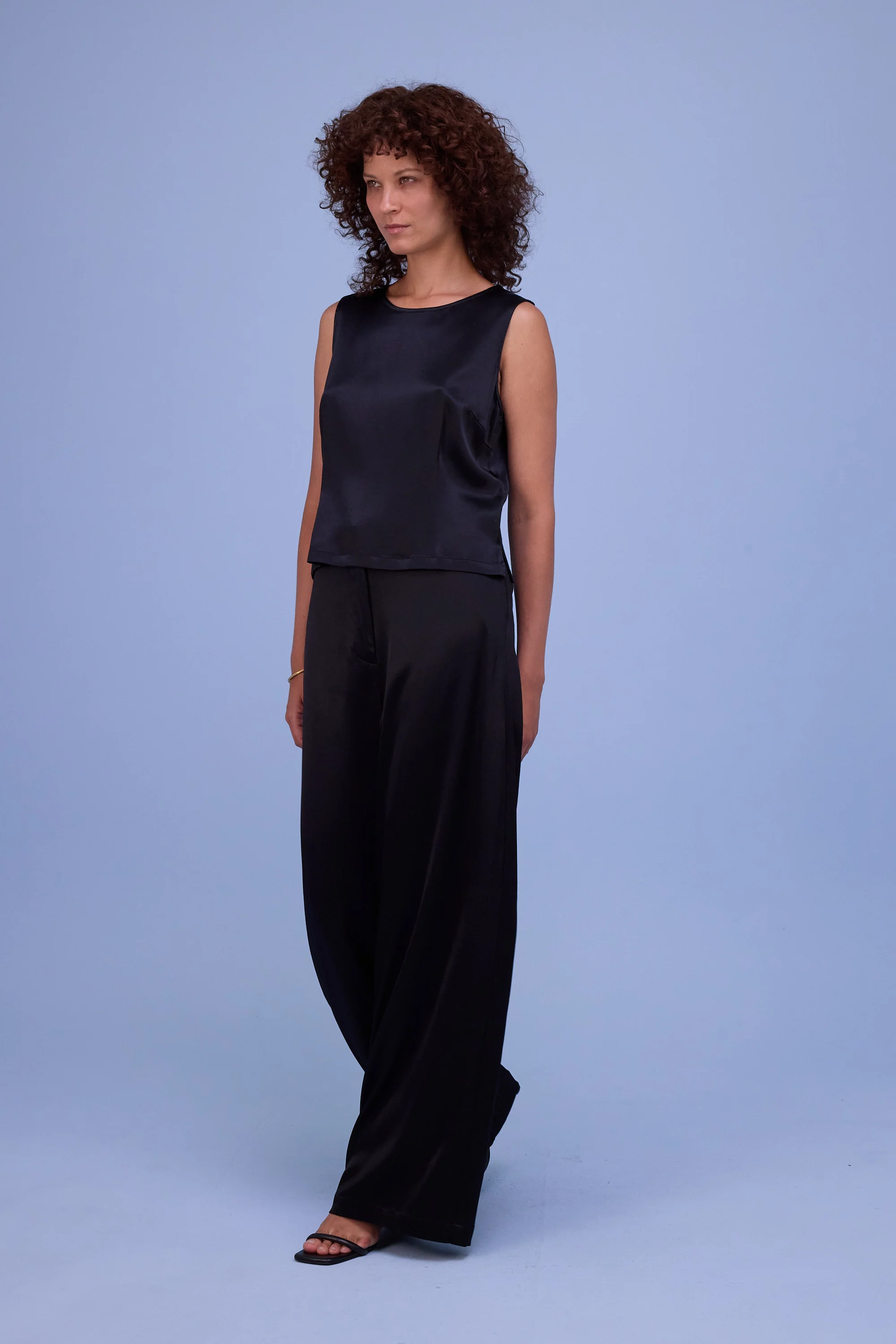 Hector broek in shiny black - Image 2