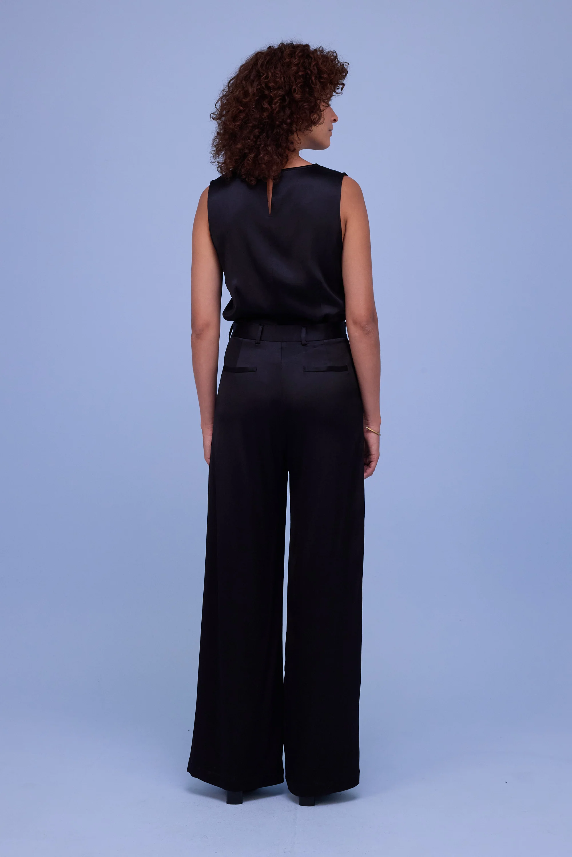 Hector broek in shiny black - Image 3